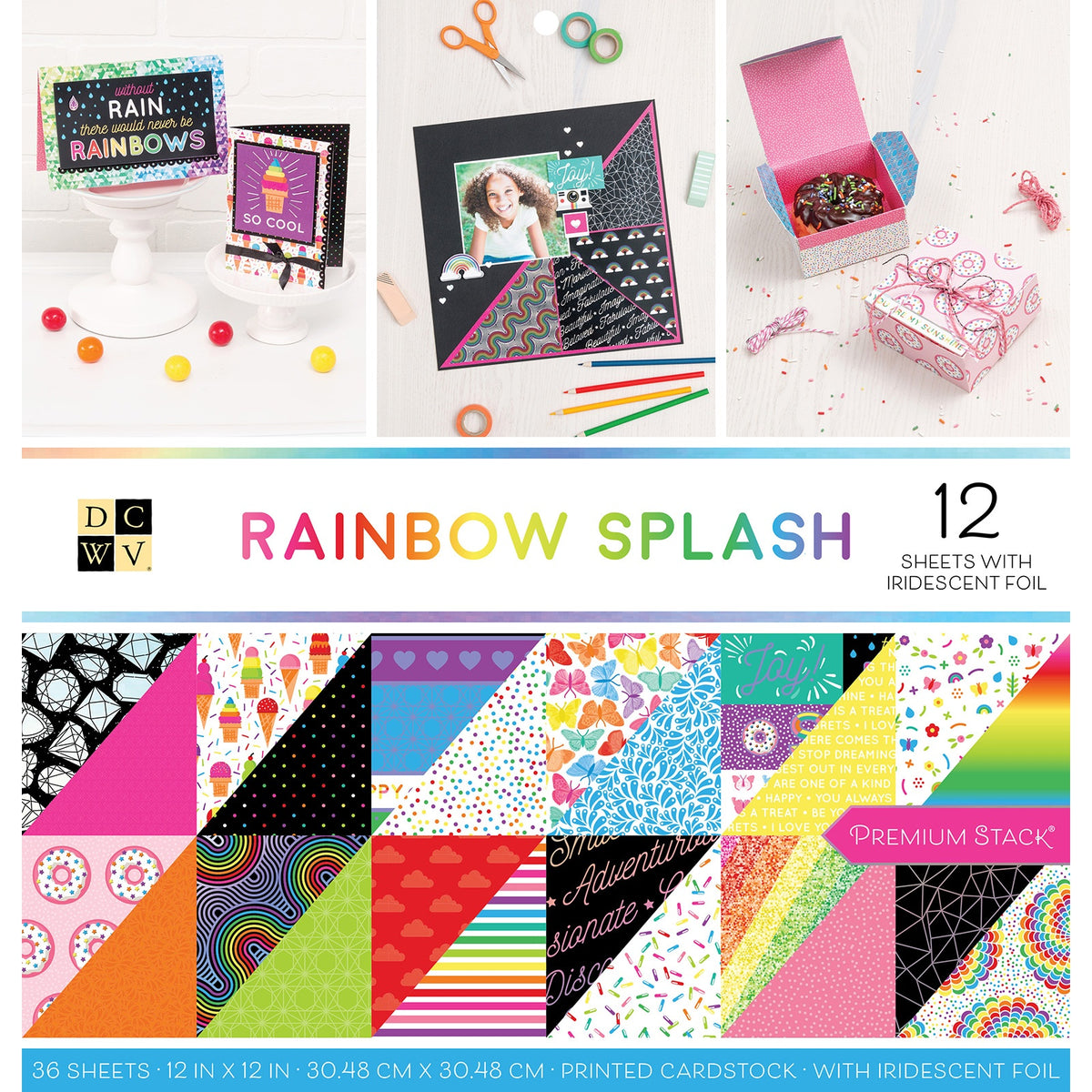 Stack Splash DCWV Double-Sided 12x12