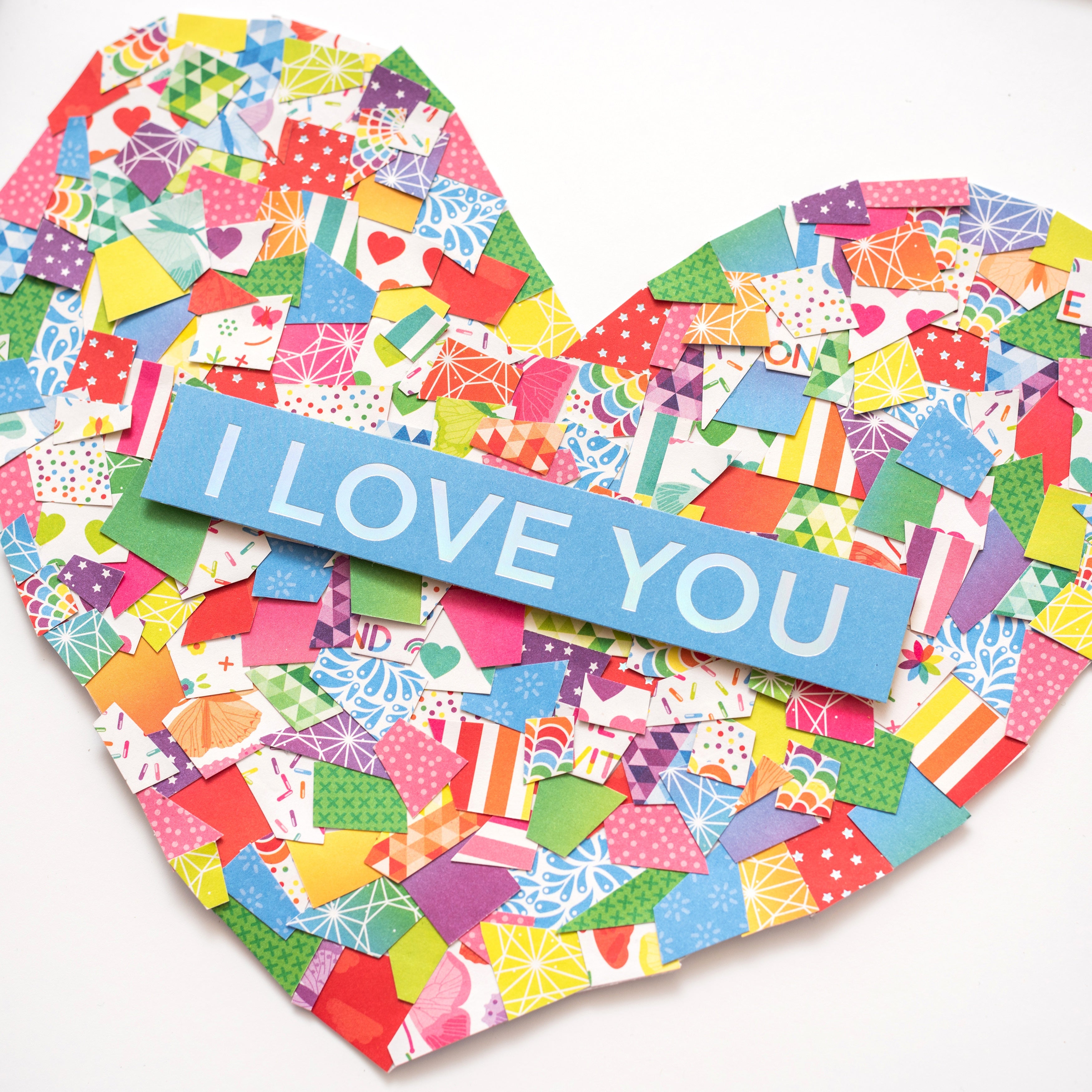 DCWV Double-Sided 12x12" Cardstock Stack - Rainbow Splash, with Foil