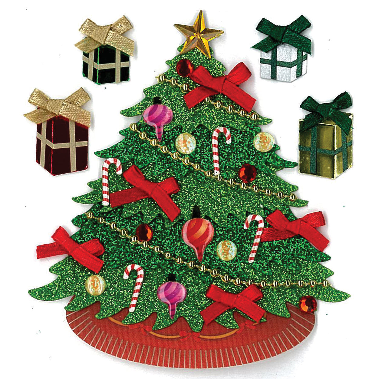 Jolee's Boutique Dimensional Stickers - Classic Tree, 5pcs