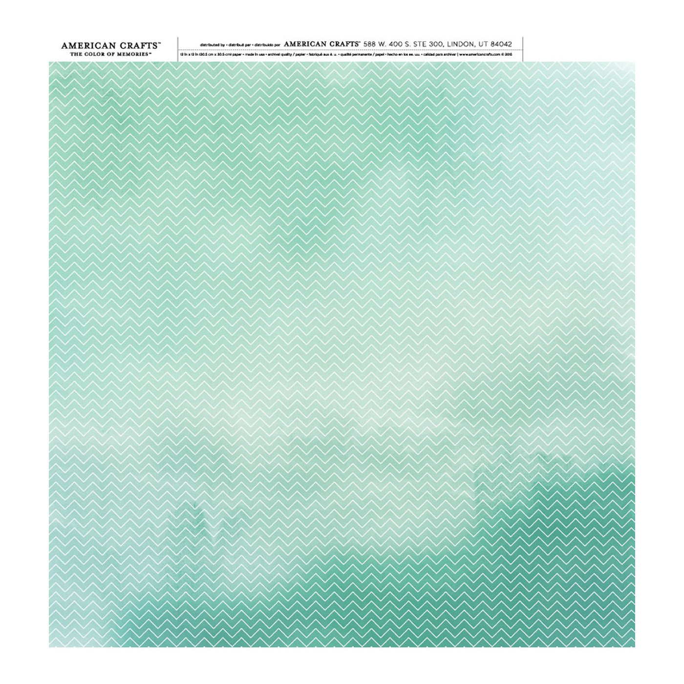 American Crafts Everyday Single-Sided 12x12" Cardstock Packs