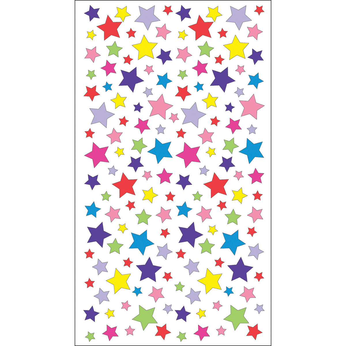 Sticko Stickers - Shimmery Stars, 117pcs