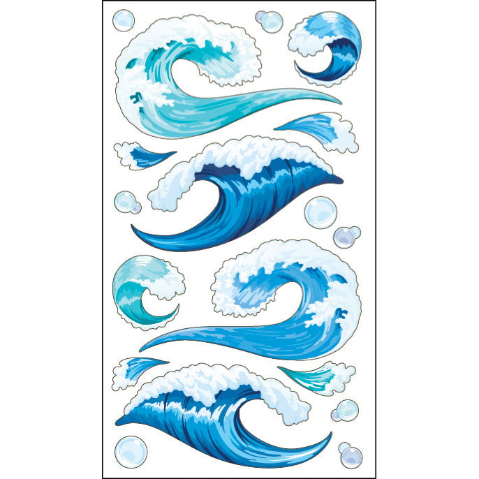 Sticko Stickers - Tsunami, 18pcs