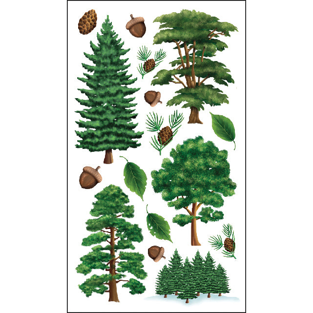 Sticko Stickers - Majestic Trees