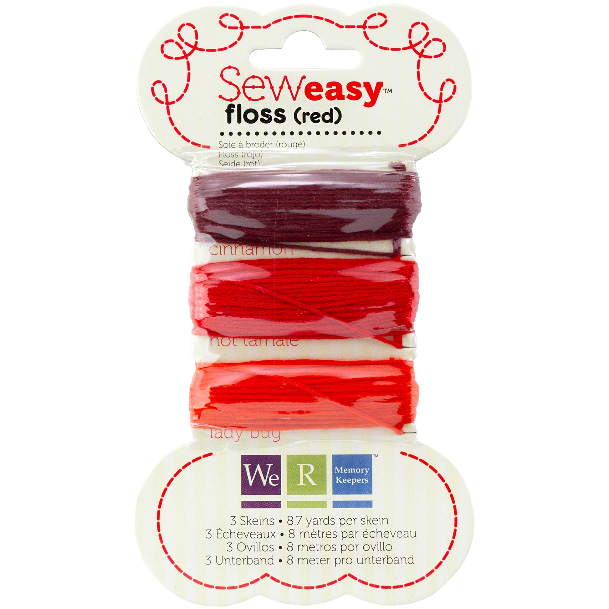 Sew Easy Solid 6-Strand Floss Set