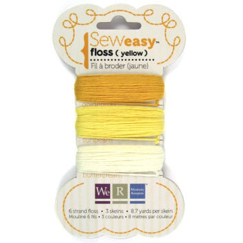 Sew Easy Solid 6-Strand Floss Set