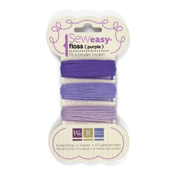 Sew Easy Solid 6-Strand Floss Set