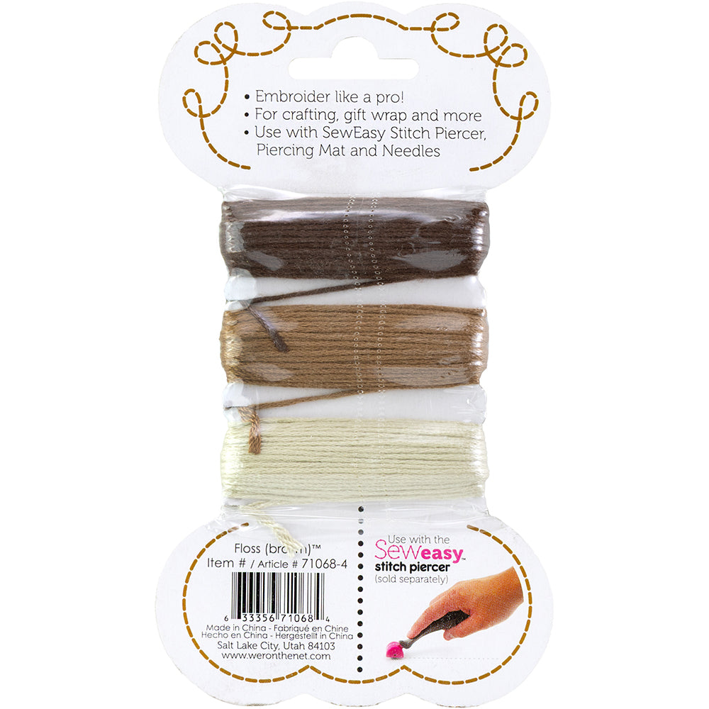 Sew Easy Solid 6-Strand Floss Set