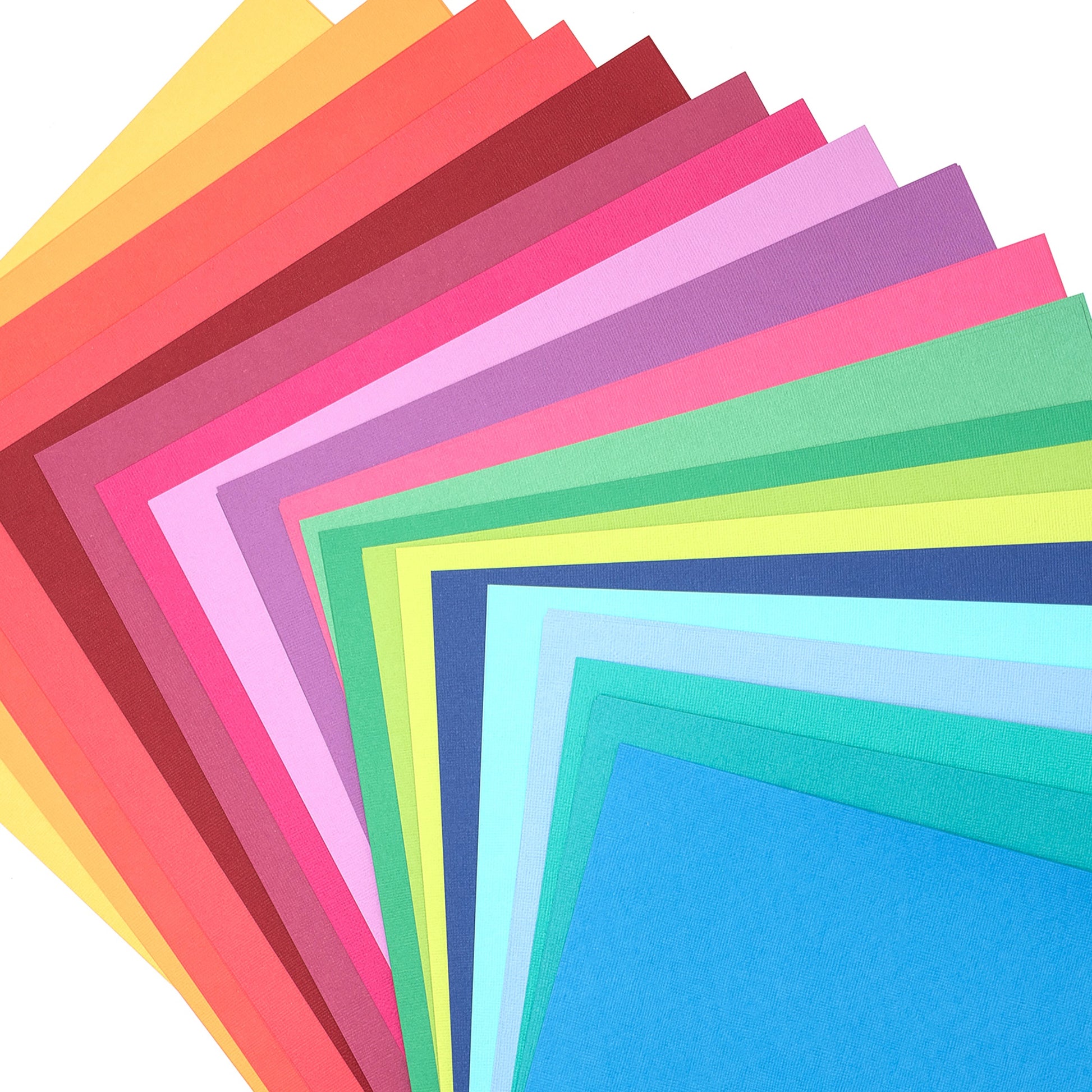 AC Cardstock Textured 12x12" Solid Color Variety Pack