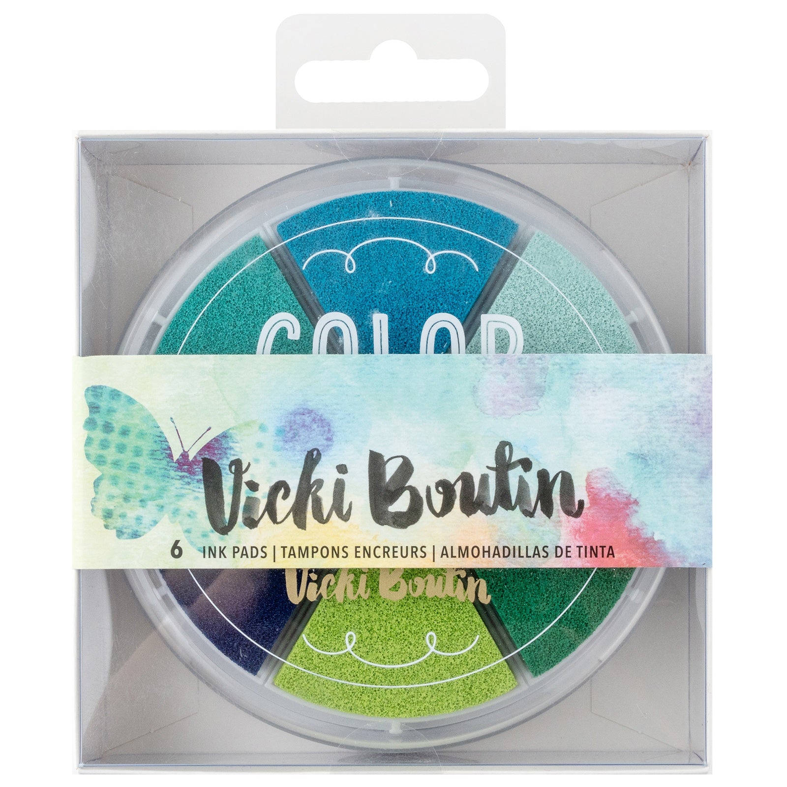 Vicki Boutin Mixed Media Ink Stamp Pads Set