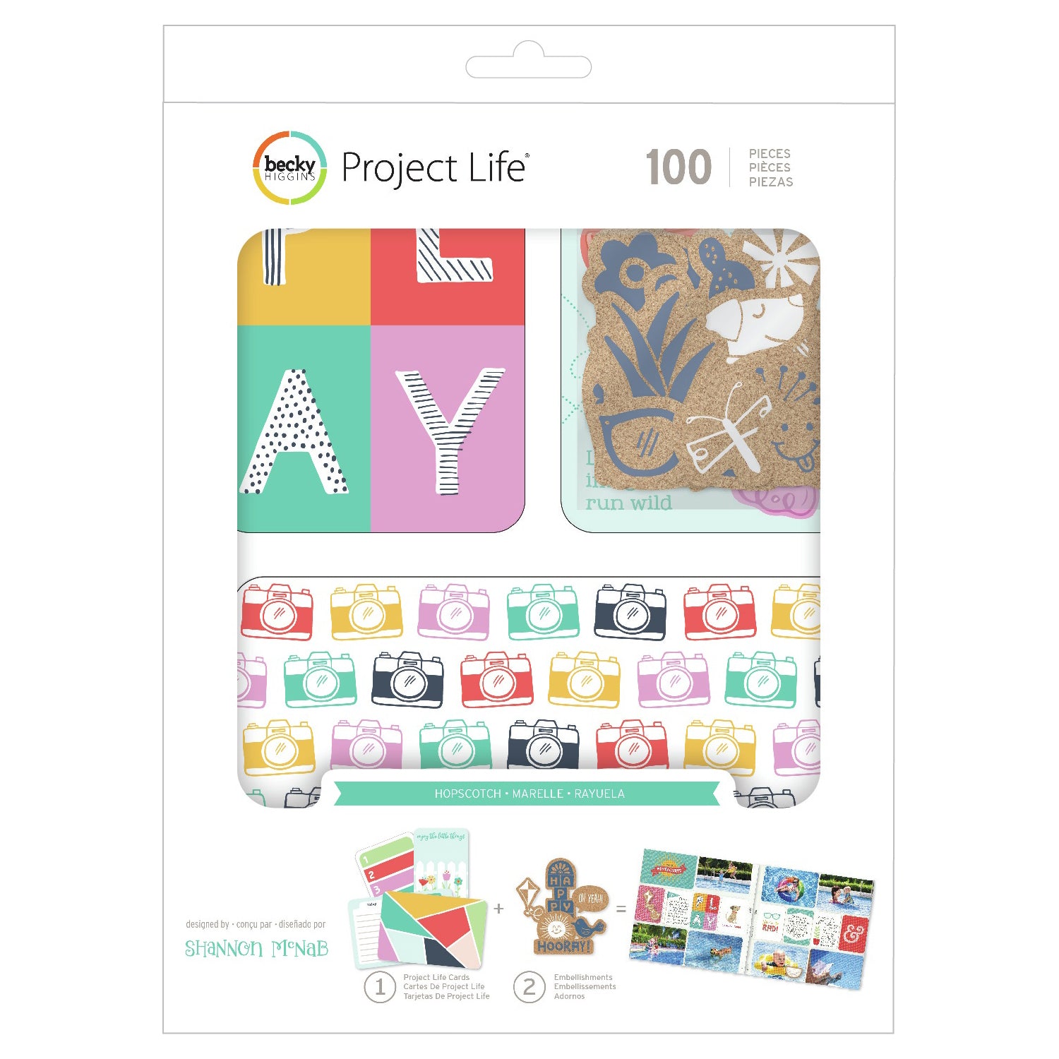 Project Life Hopscotch Value Kit - 100 pieces