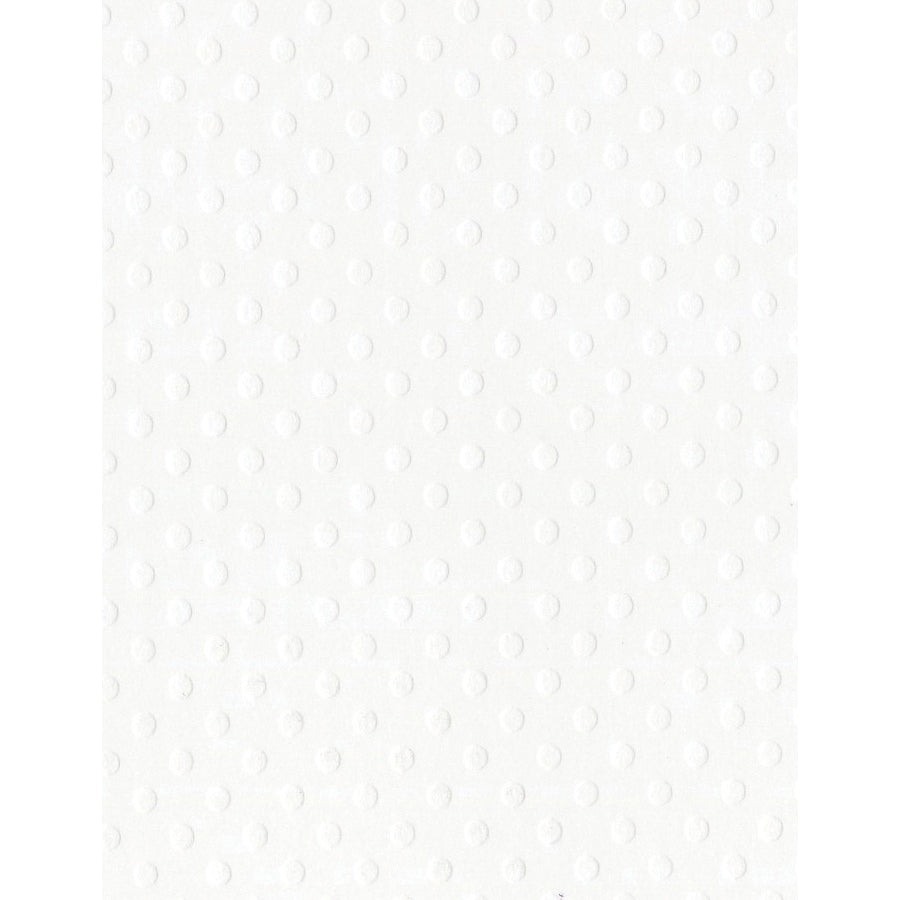 Bazzill 8.5x11" Dotted Swiss Cardstock - 25 sheets, Available in Assorted Colors