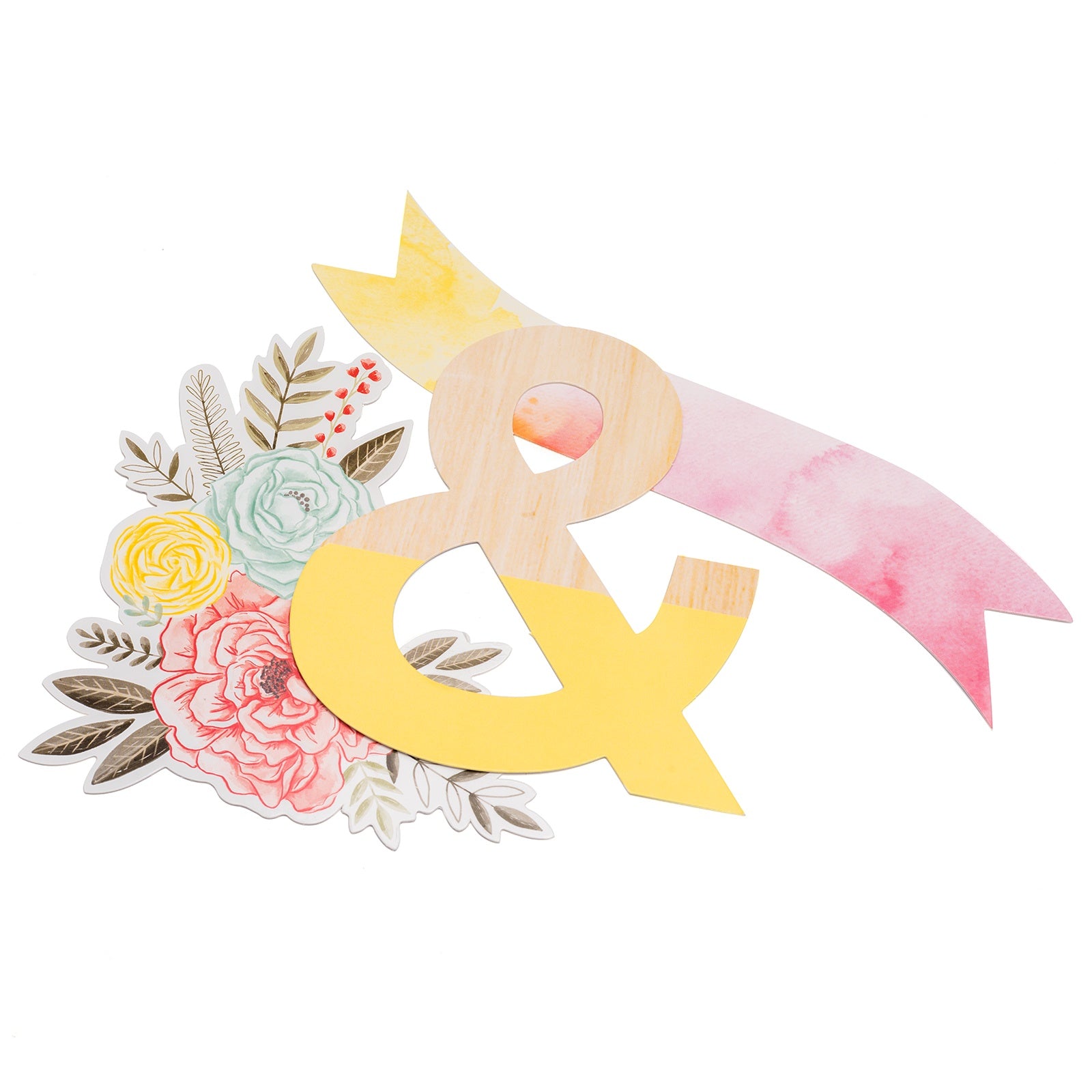 American Crafts Poster Shop Cardstock Ephemera - Floral