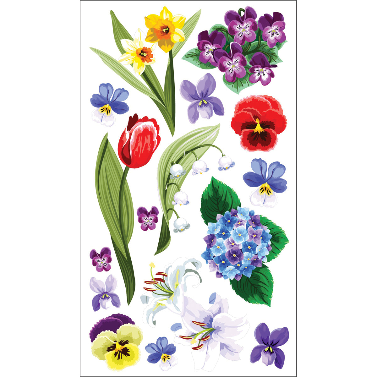 Sticko Stickers - Floral Medley