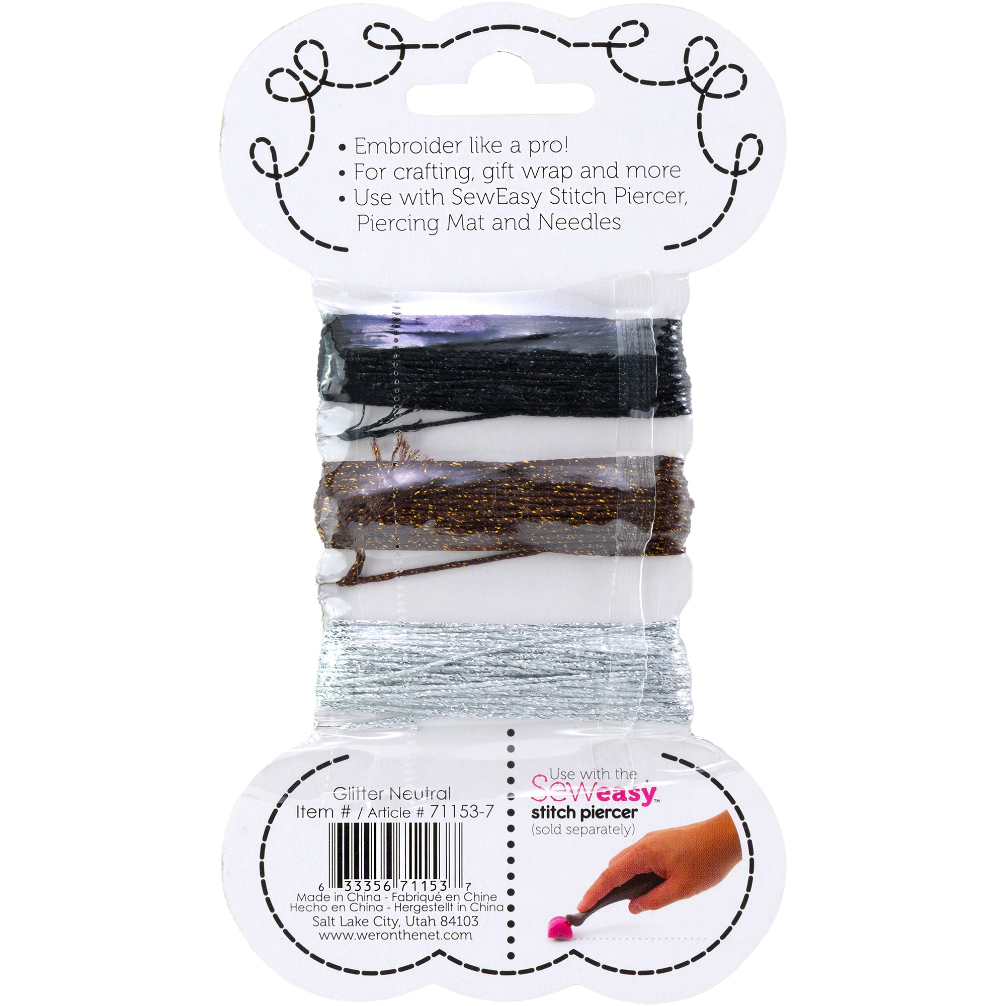 Sew Easy Glitter Floss Sets