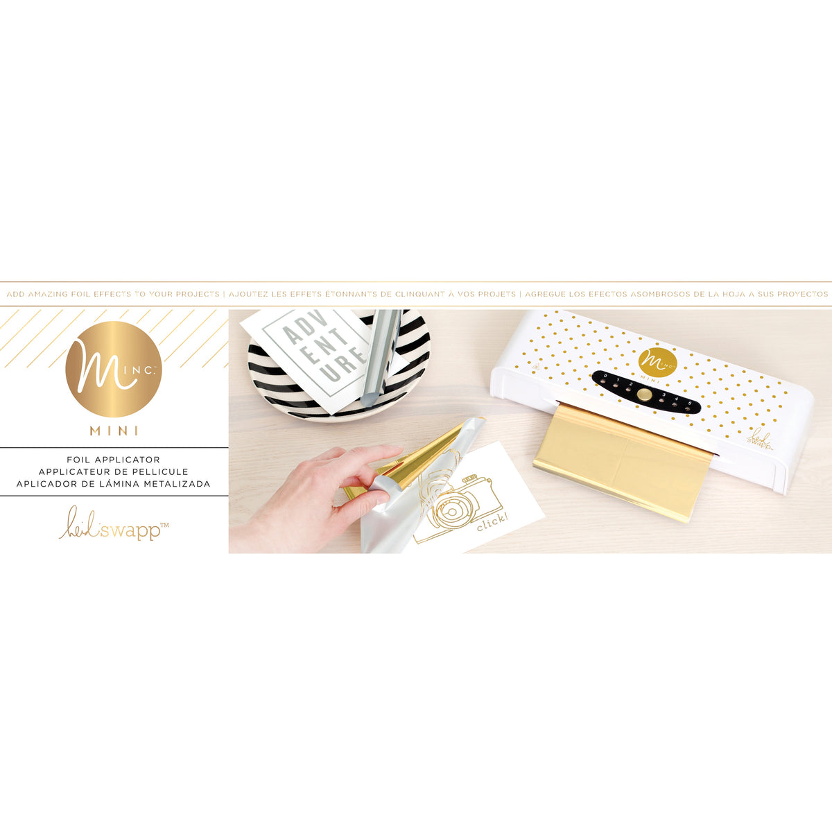 We R Minc Mini 6 Inch Foil Applicator Machine & Starter Kit – American ...