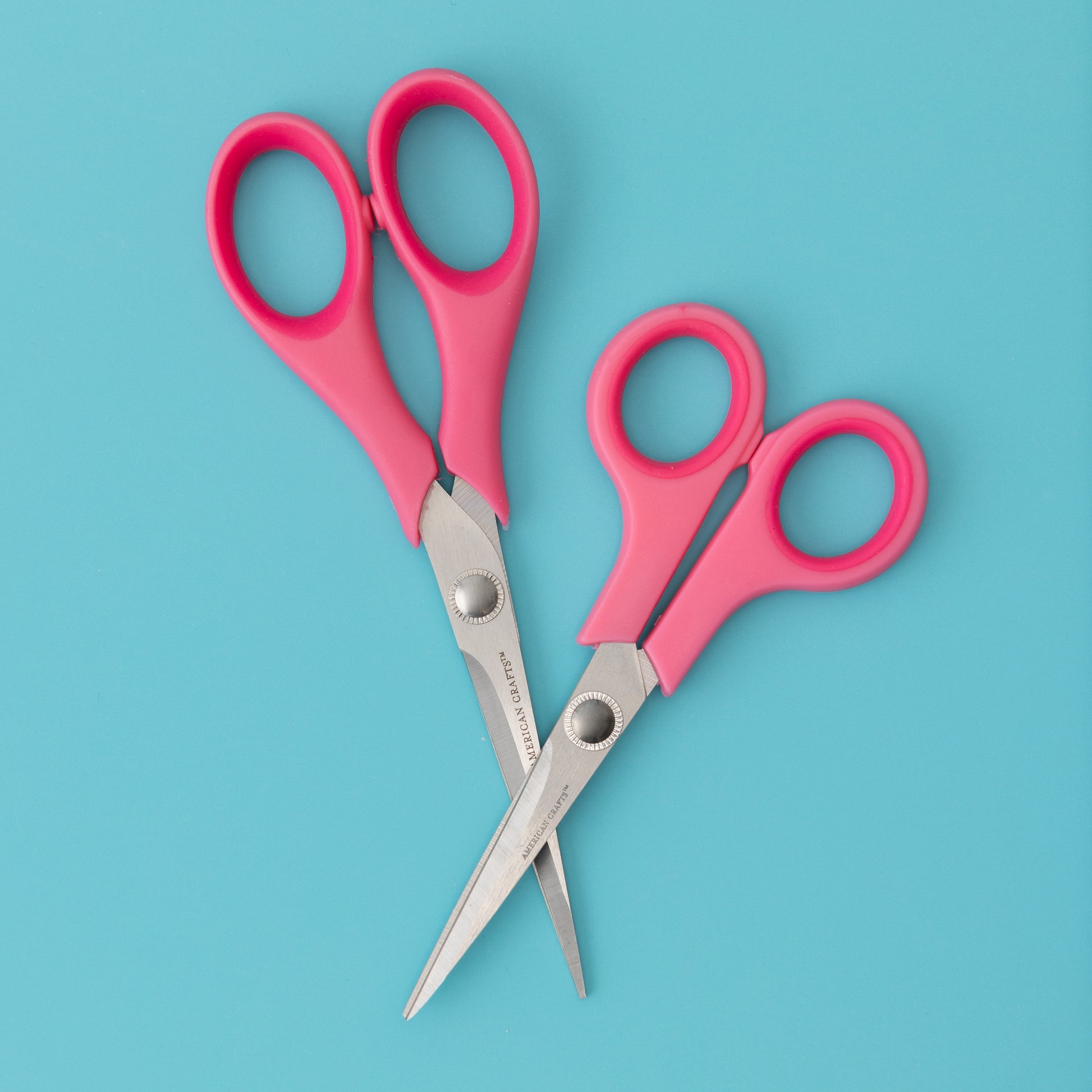 American Crafts Cutup Scissors Value Pack 4/Pkg-(2) 5" & (2) 7"