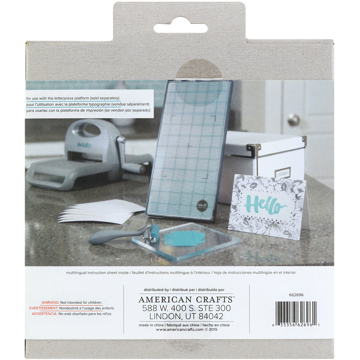 512463 We R Letterpress Plates Set - Finder's Keepers by Amy Tangerine ...