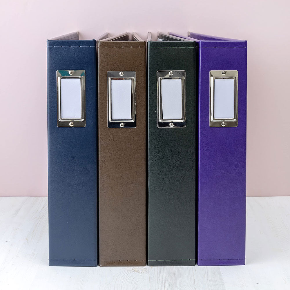 We R Makers 12x12" Faux Leather D-Ring Photo Album