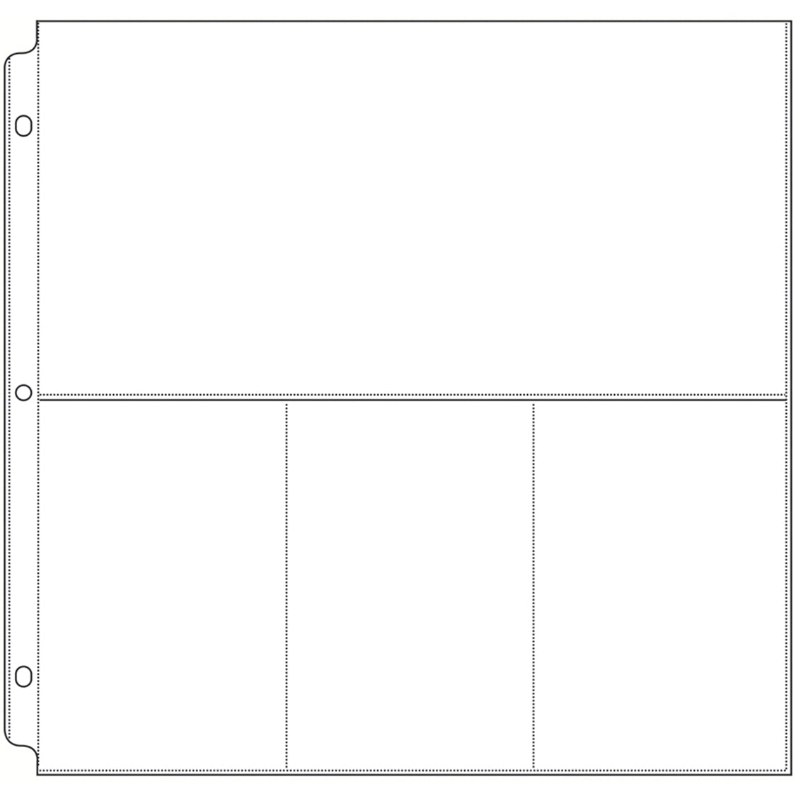 We R 12x12" Ring Photo Album Page Protector Sleeves - Assorted Layouts Available