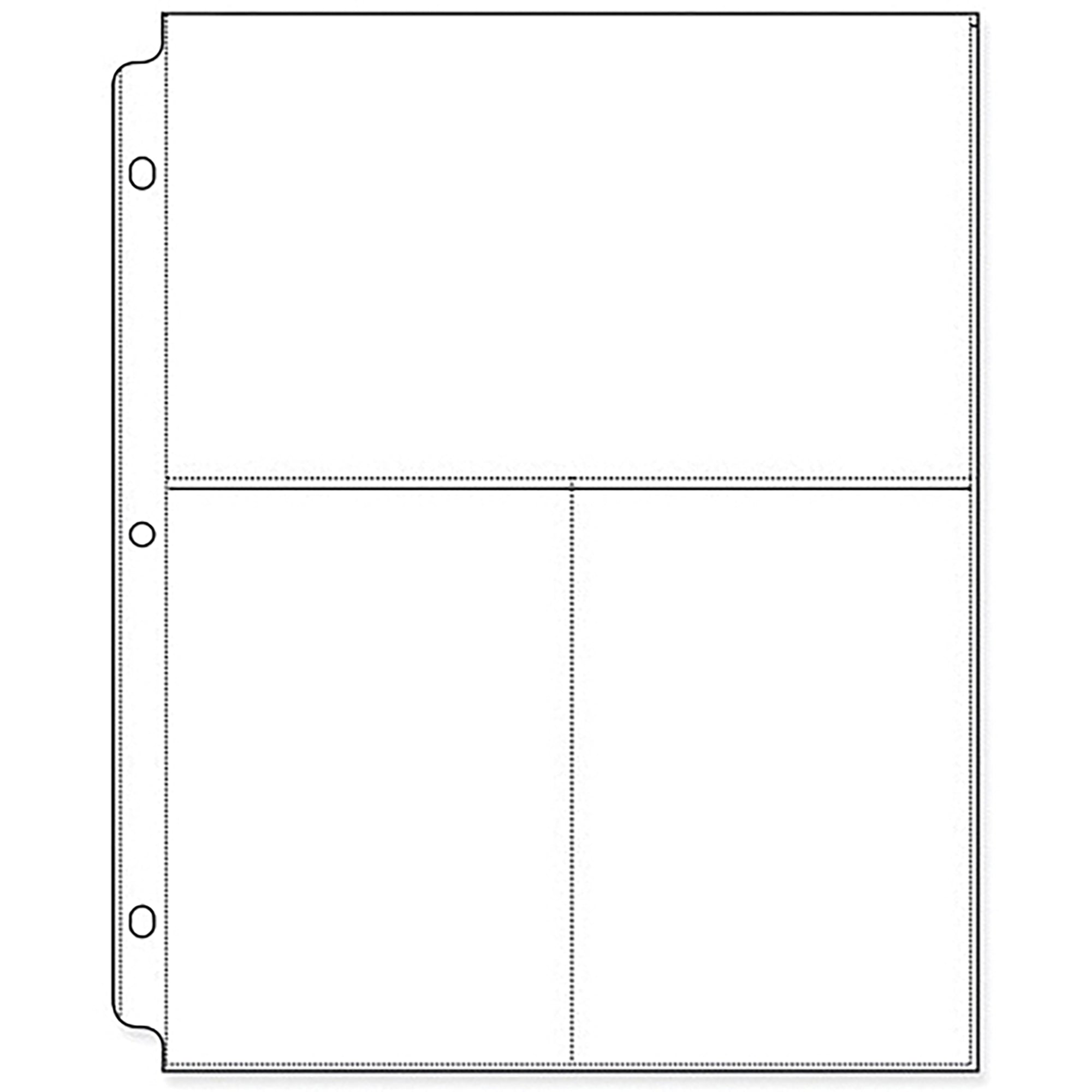We R 8.5x11" Ring Photo Album Page Protector and Photo Sleeves