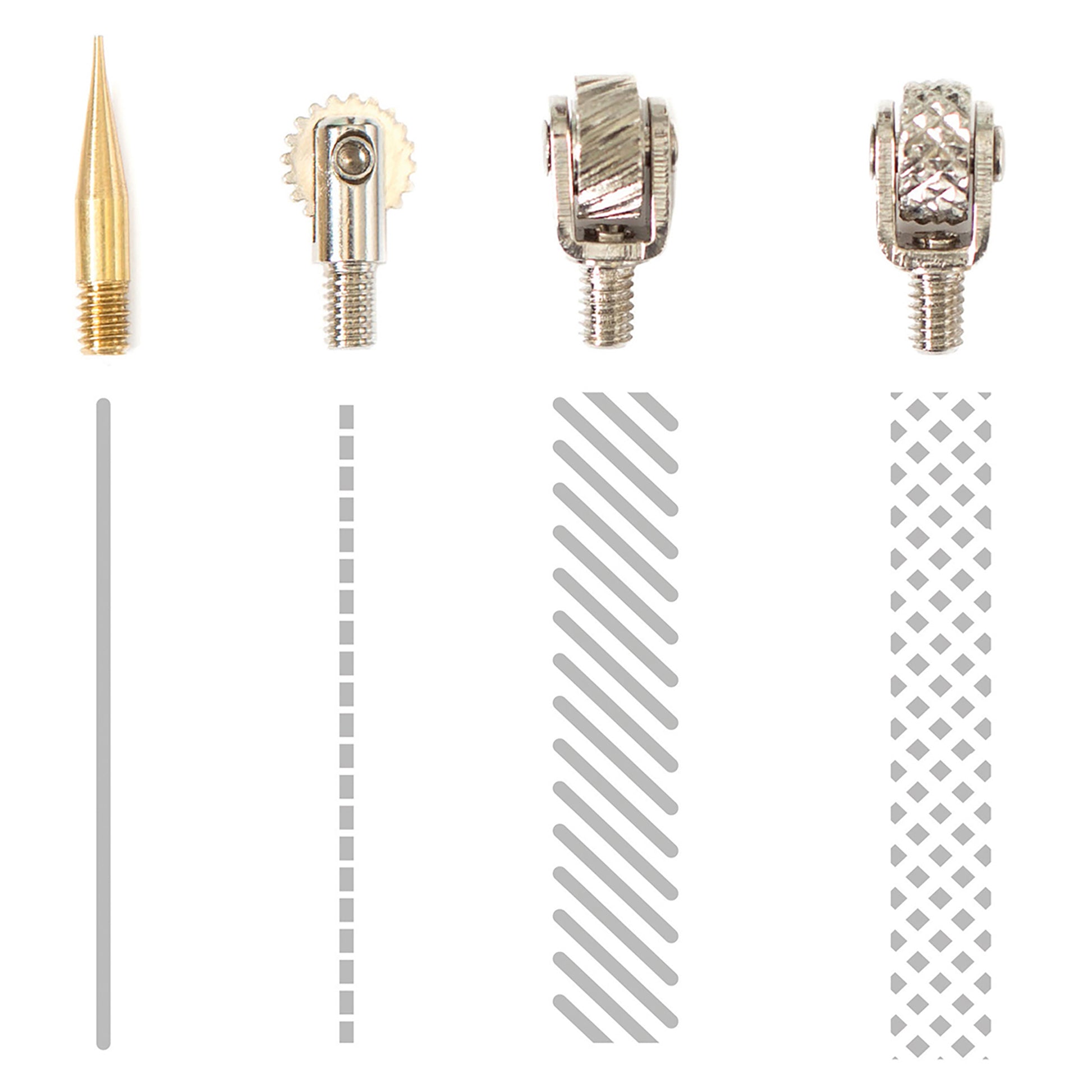 We R Makers Fuse 4 Piece Decorative Tips