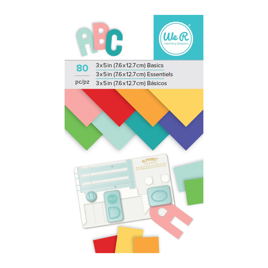 We R Makers 3x5" Paper Pad - Multi-Color
