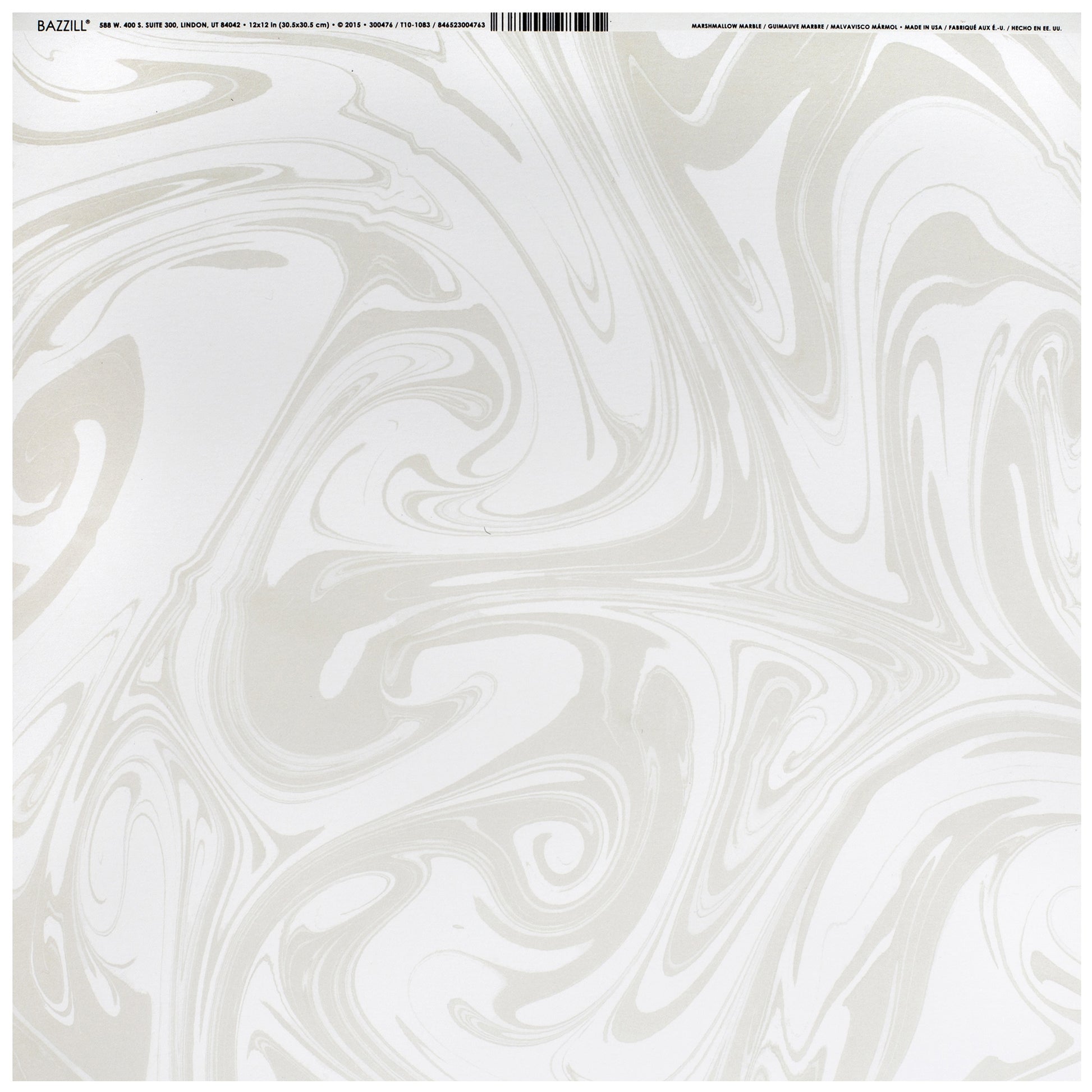 Bazzill Marble 12x12" Patterned Cardstock Packs