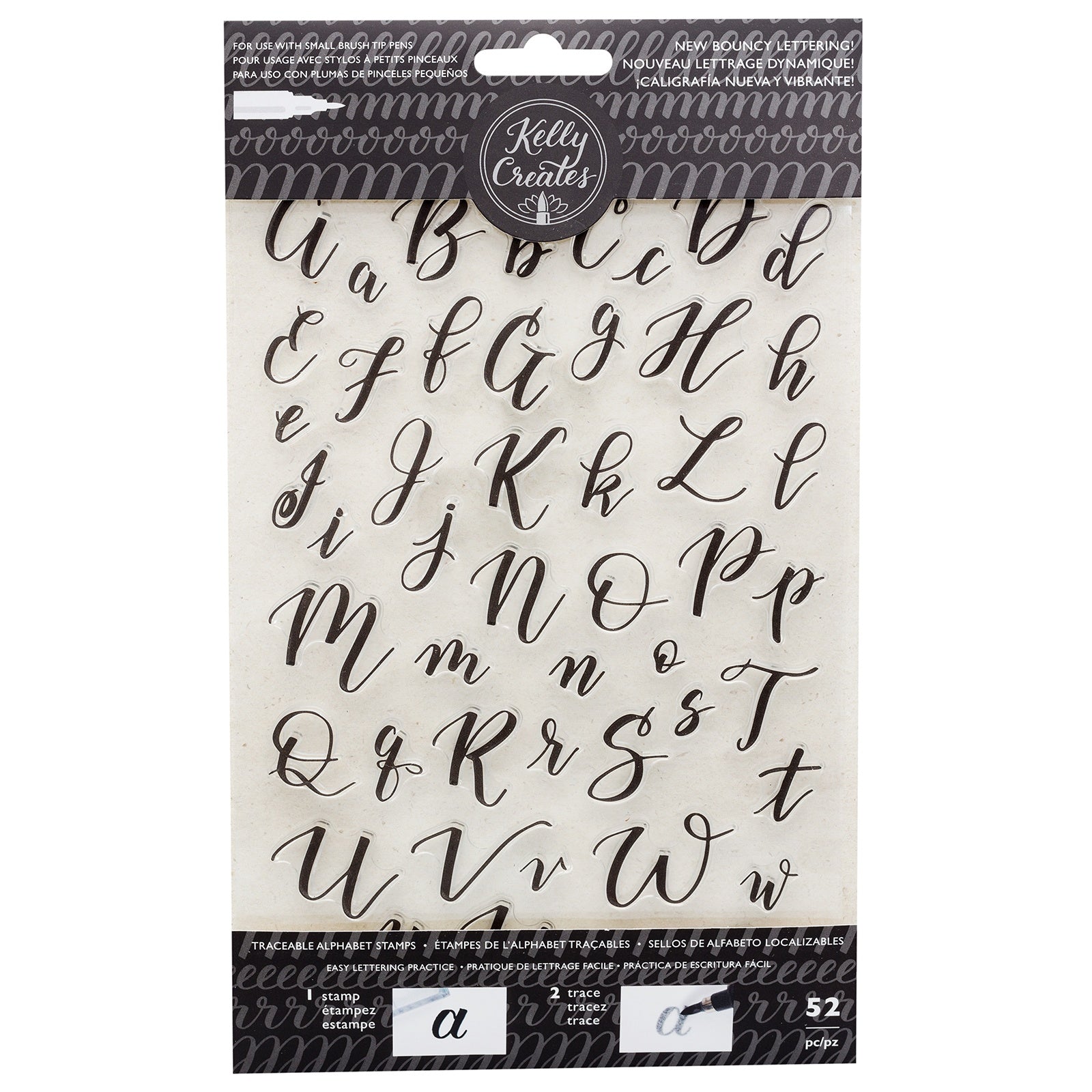 Kelly Creates Alphabet Bouncy Traceable Stamps