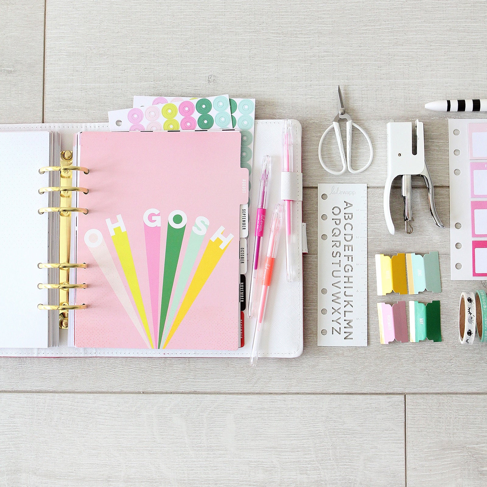 Heidi Swapp Color Fresh Memory Planner Tabs Set