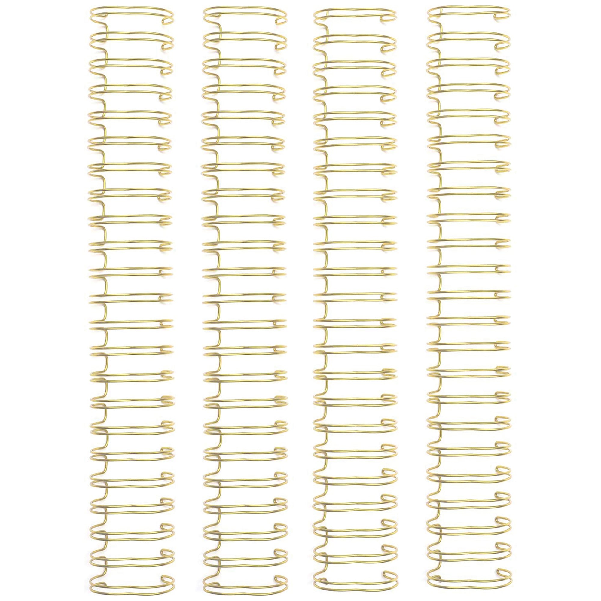 Cinch Wires 1" 4/Pkg - Gold