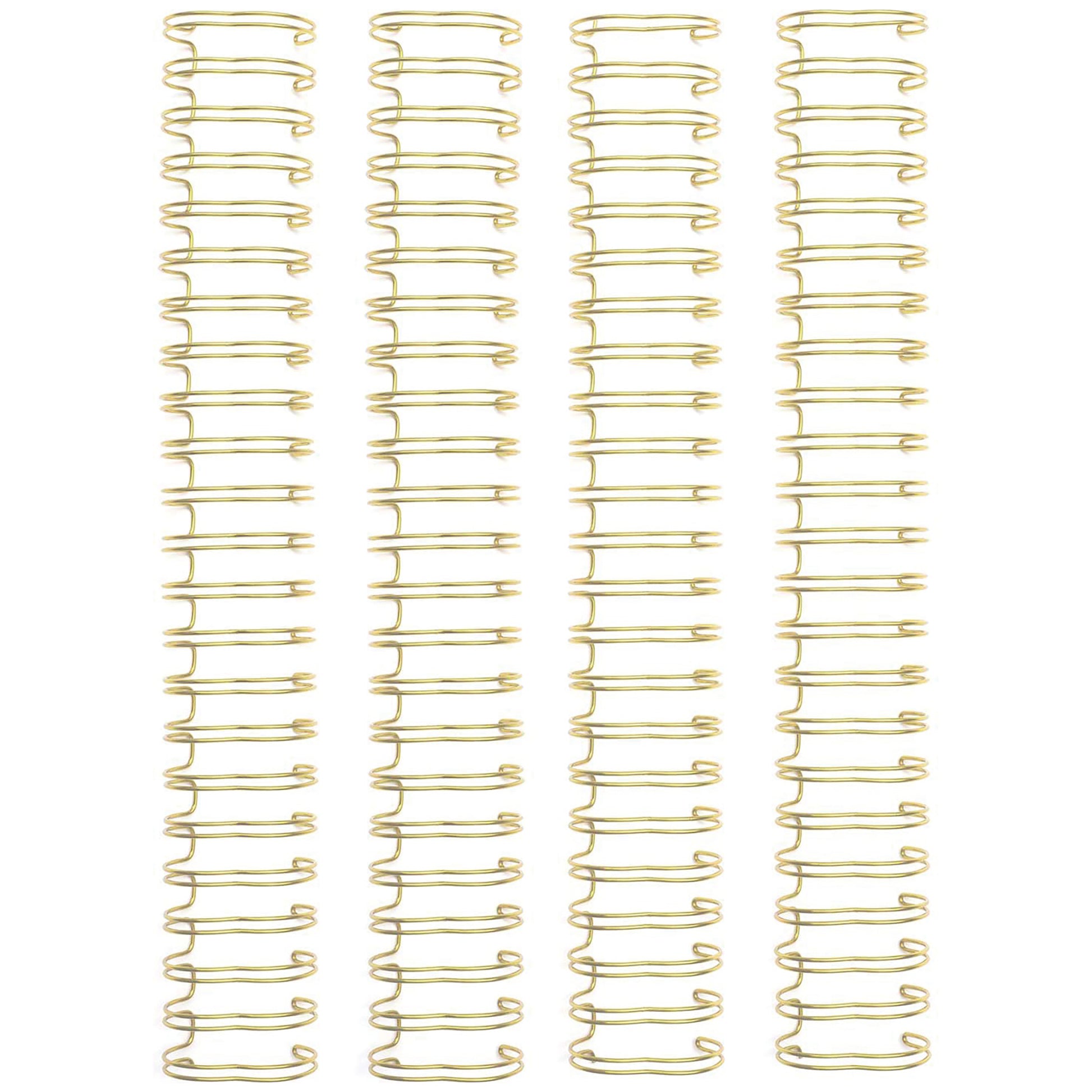 Cinch Wires 1" 4/Pkg - Gold