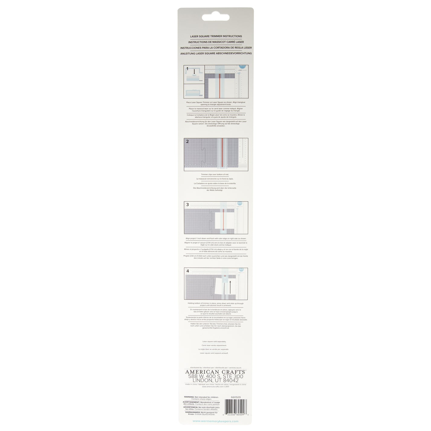 We R Laser Square Guide & Blades – American Crafts