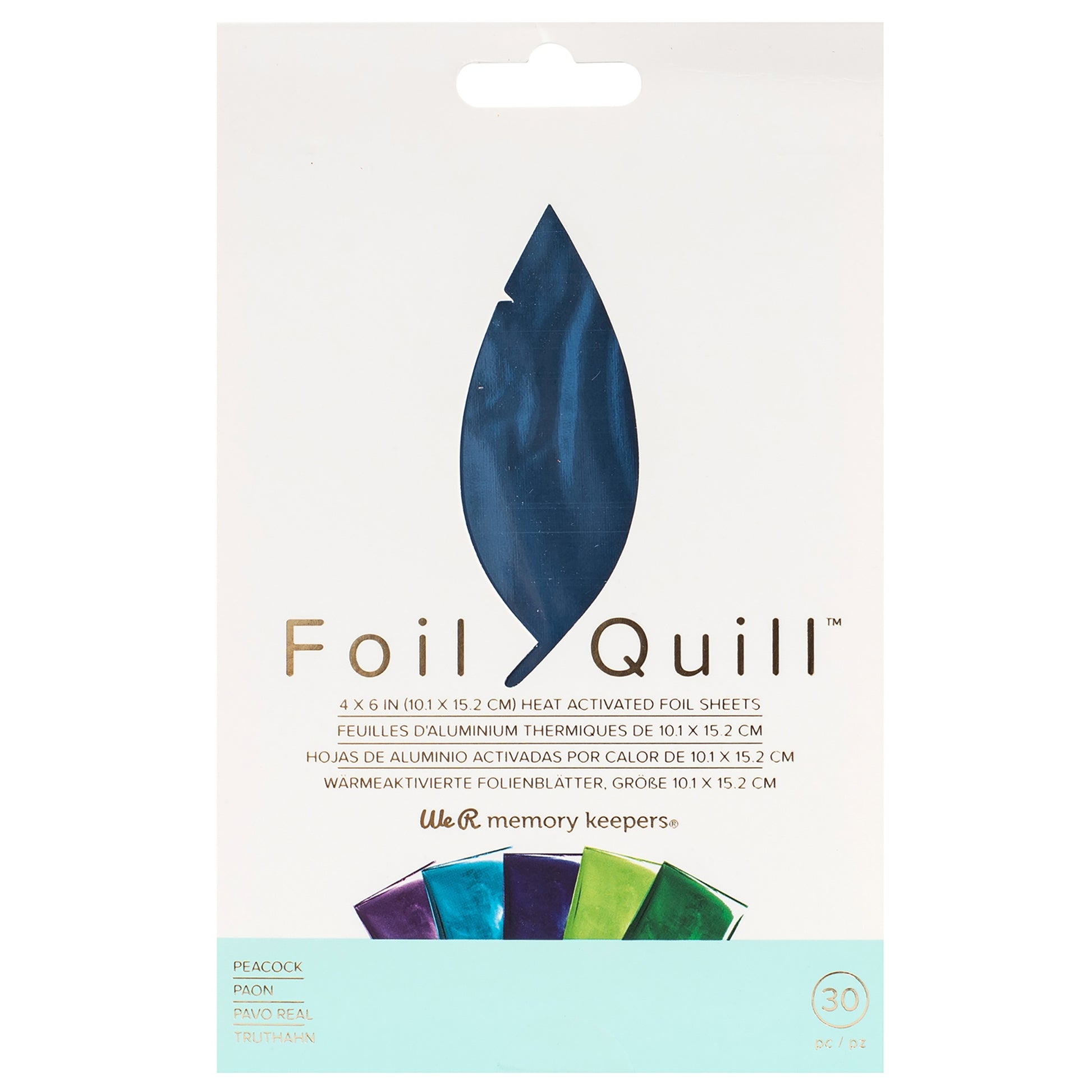 We R Makers 4x6" Foil Quill Foil Sheet Set