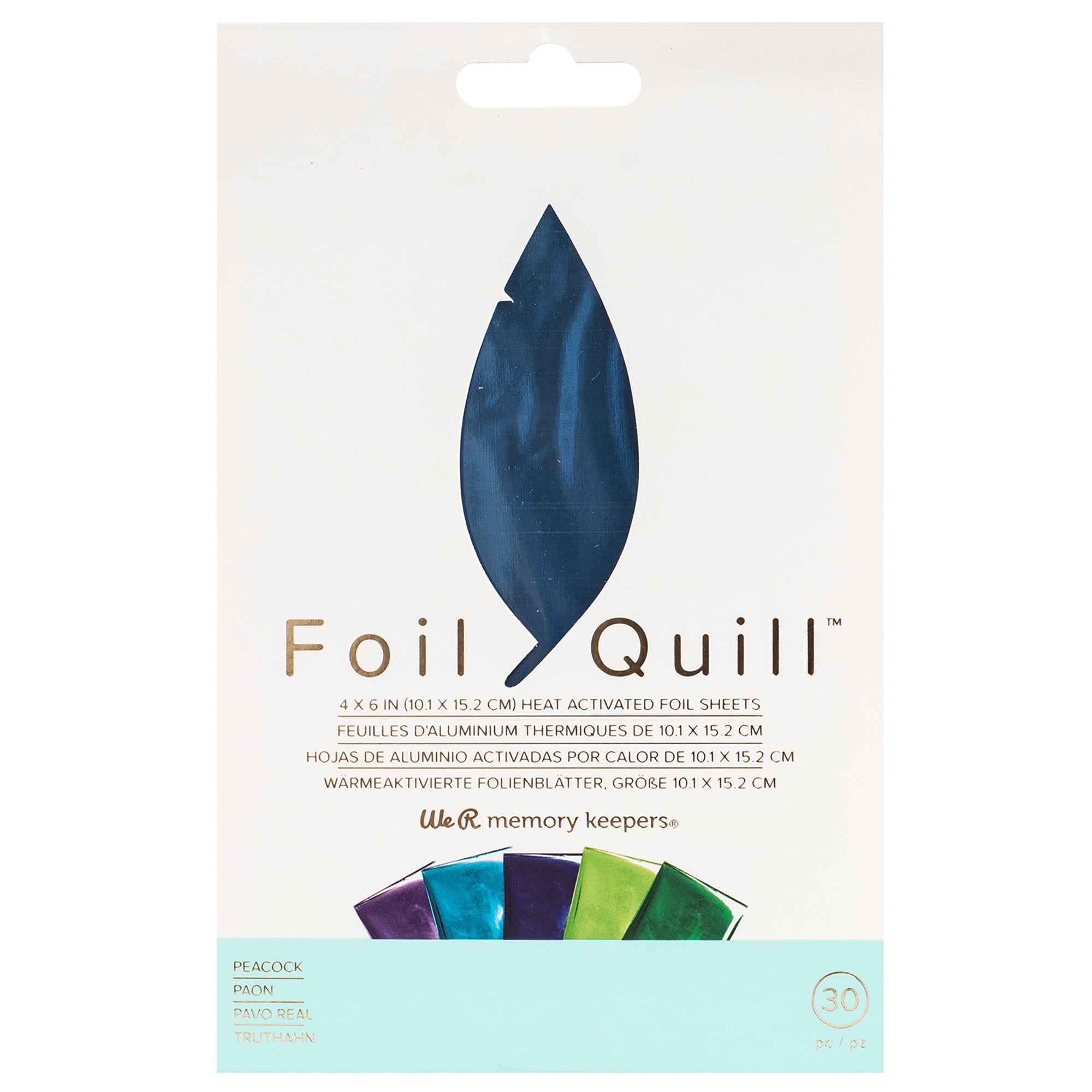 We R Makers 4x6" Foil Quill Foil Sheet Set