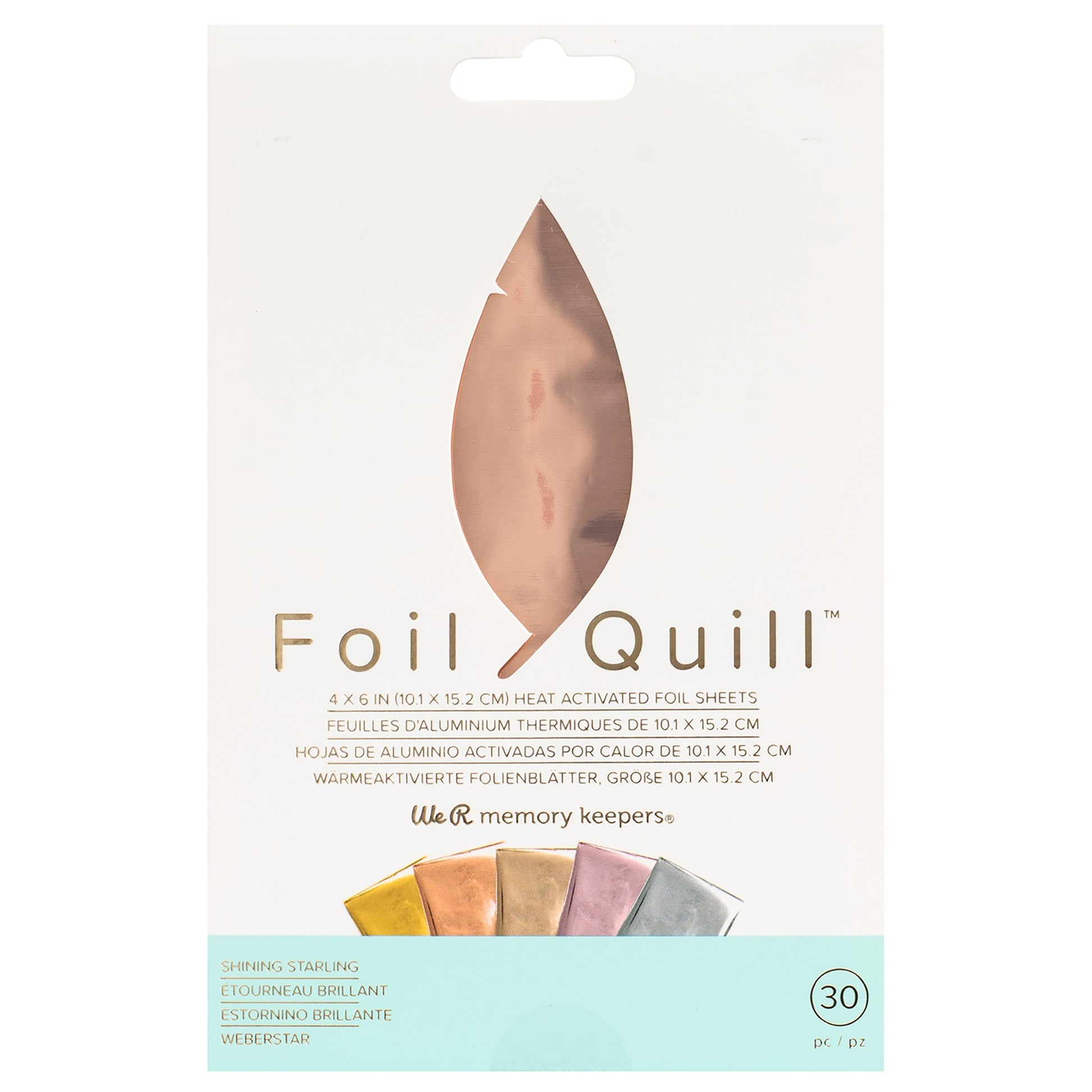 We R Makers 4x6" Foil Quill Foil Sheet Set