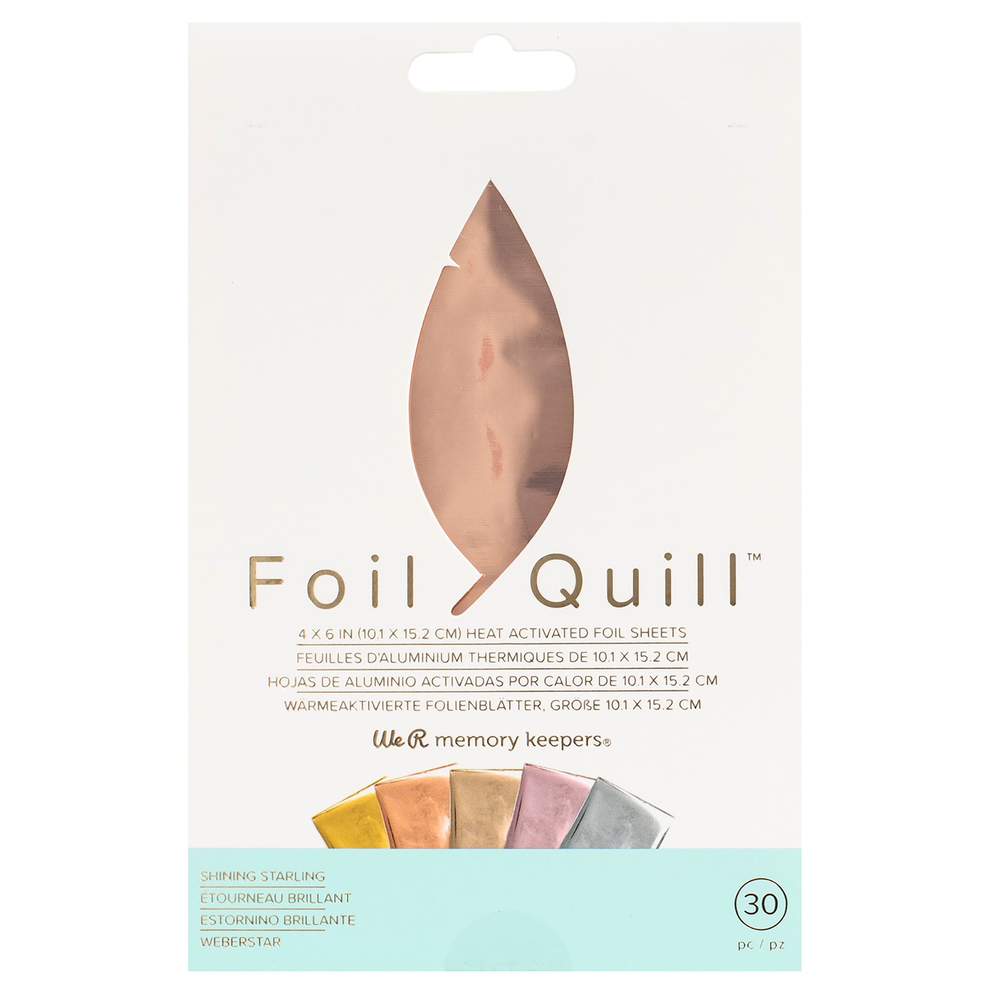 We R Makers 4x6" Foil Quill Foil Sheet Set