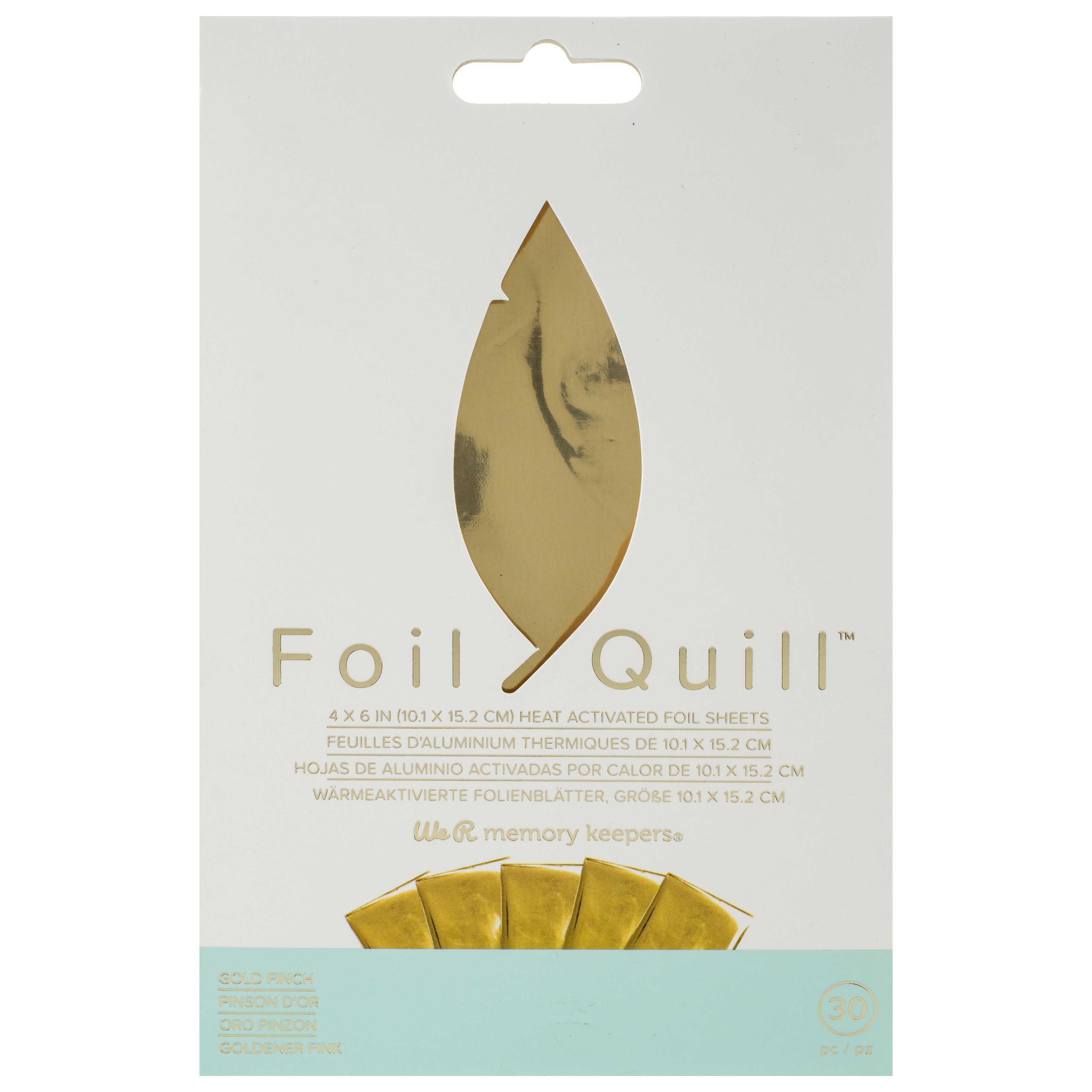We R Makers 4x6" Foil Quill Foil Sheet Set