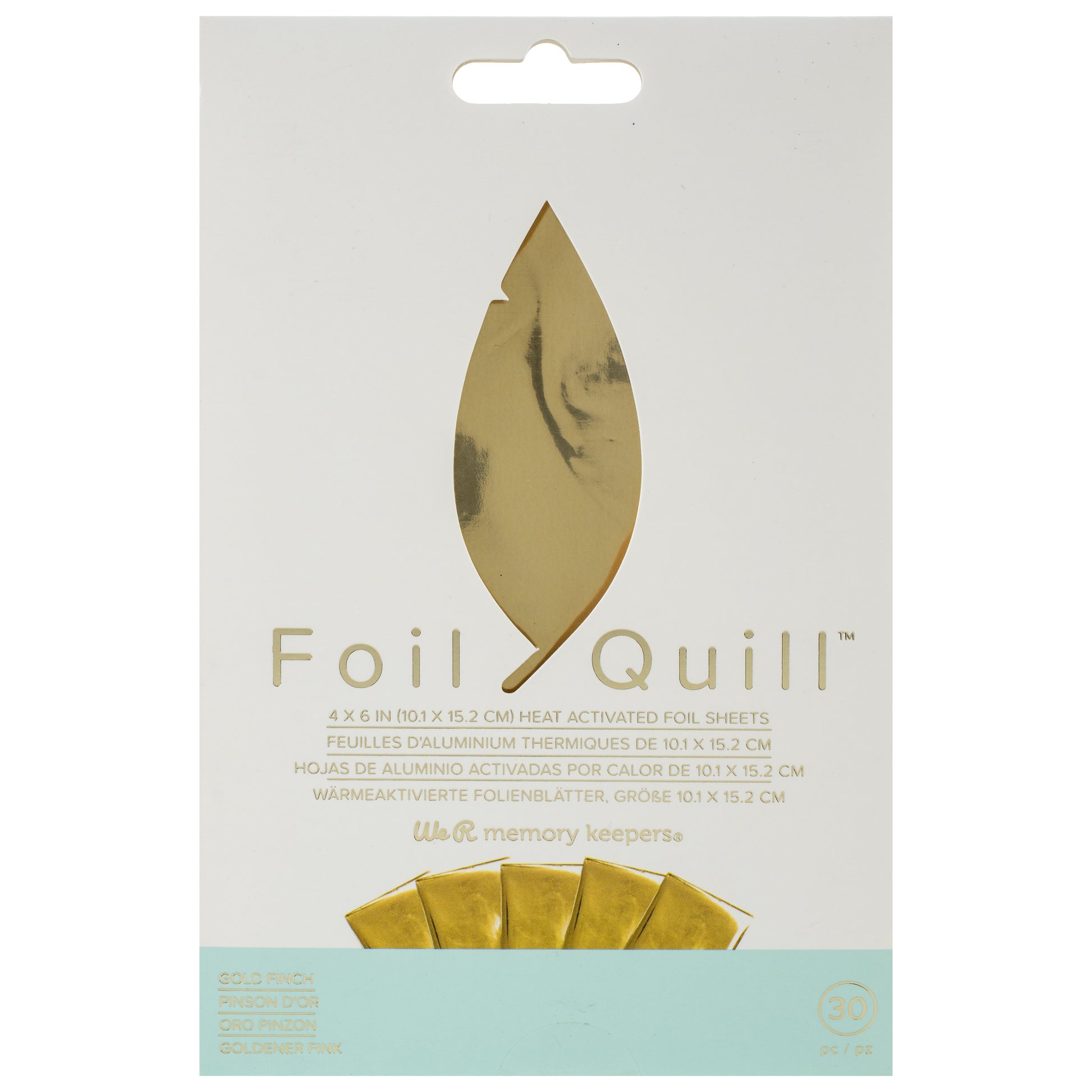 We R Makers 4x6" Foil Quill Foil Sheet Set