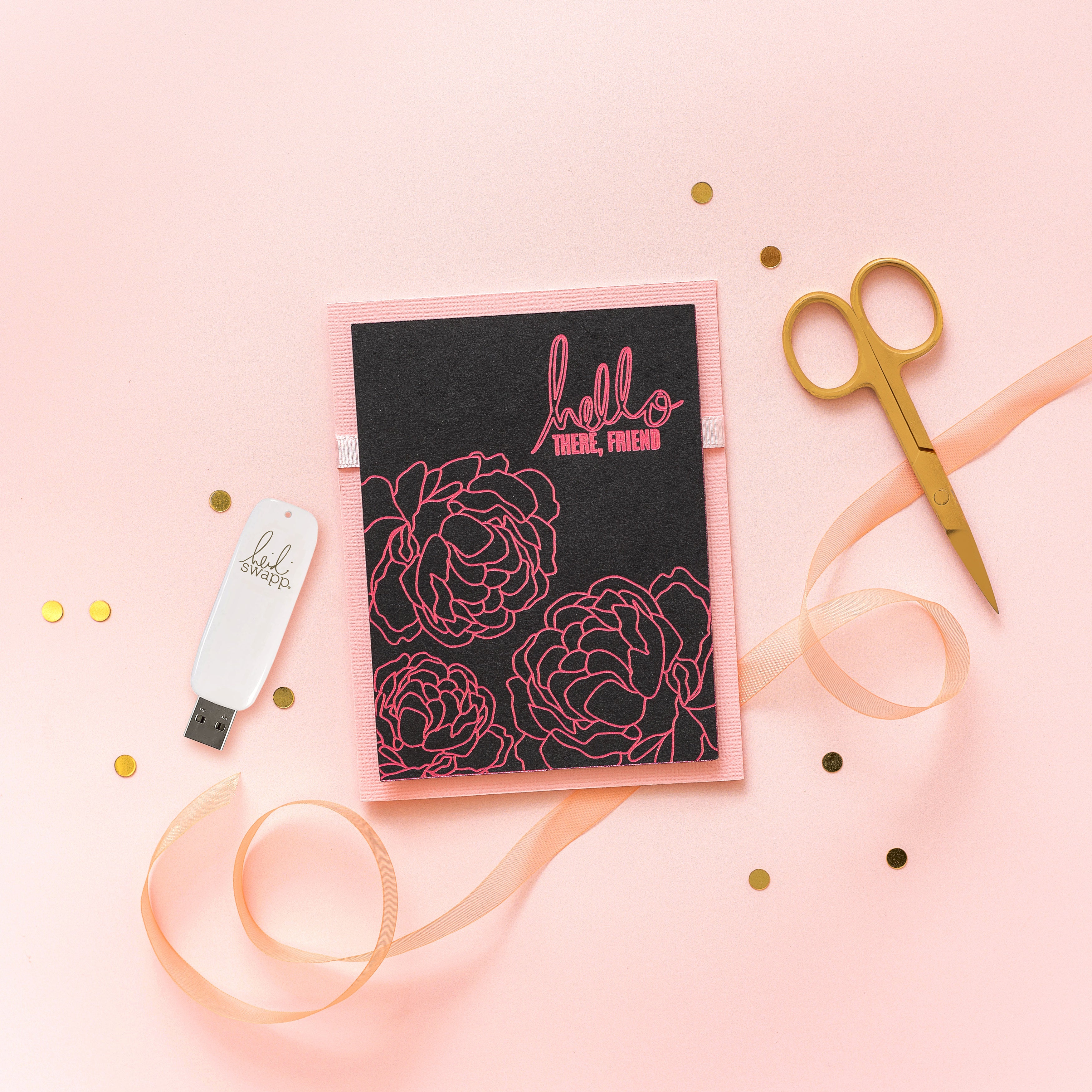 We R Makers Foil Quill USB Artwork Drive - Heidi Swapp