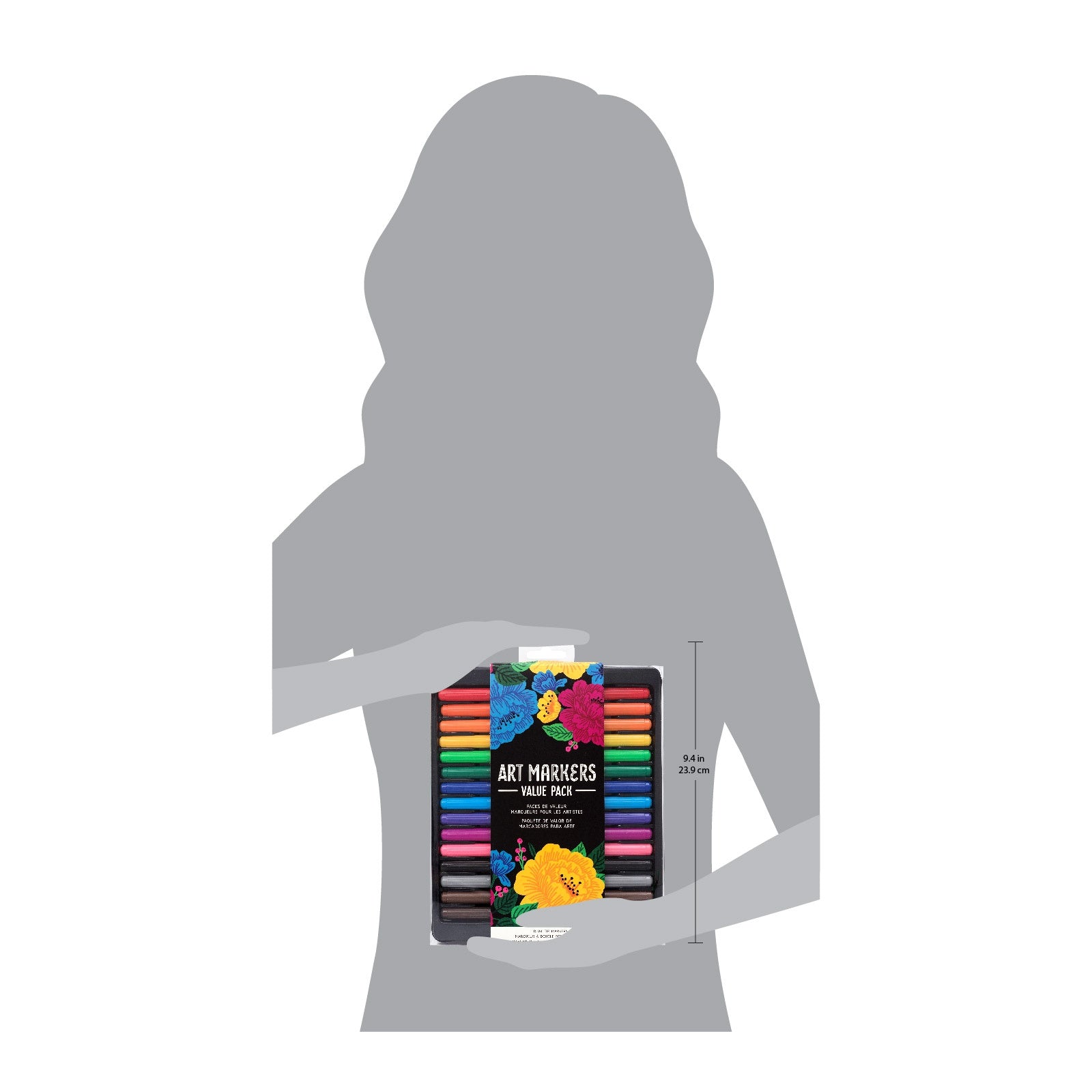 American Crafts Dual Tip Art Markers - 30 Marker Value Pack