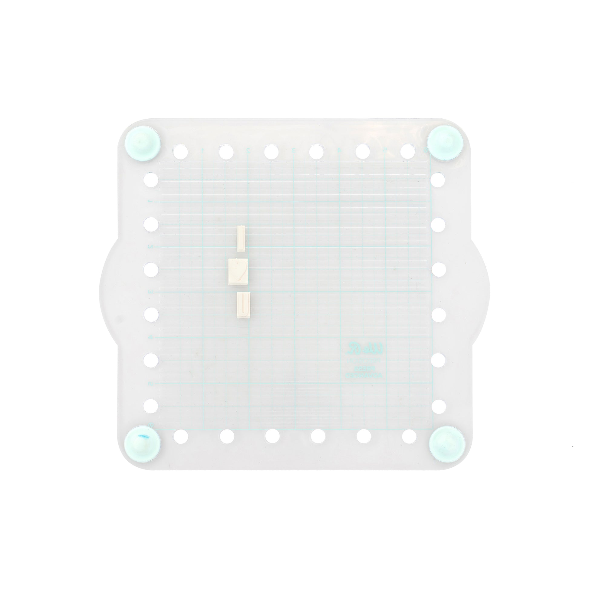 We R Makers Typeset Stamping Block with 2 Letter Sets