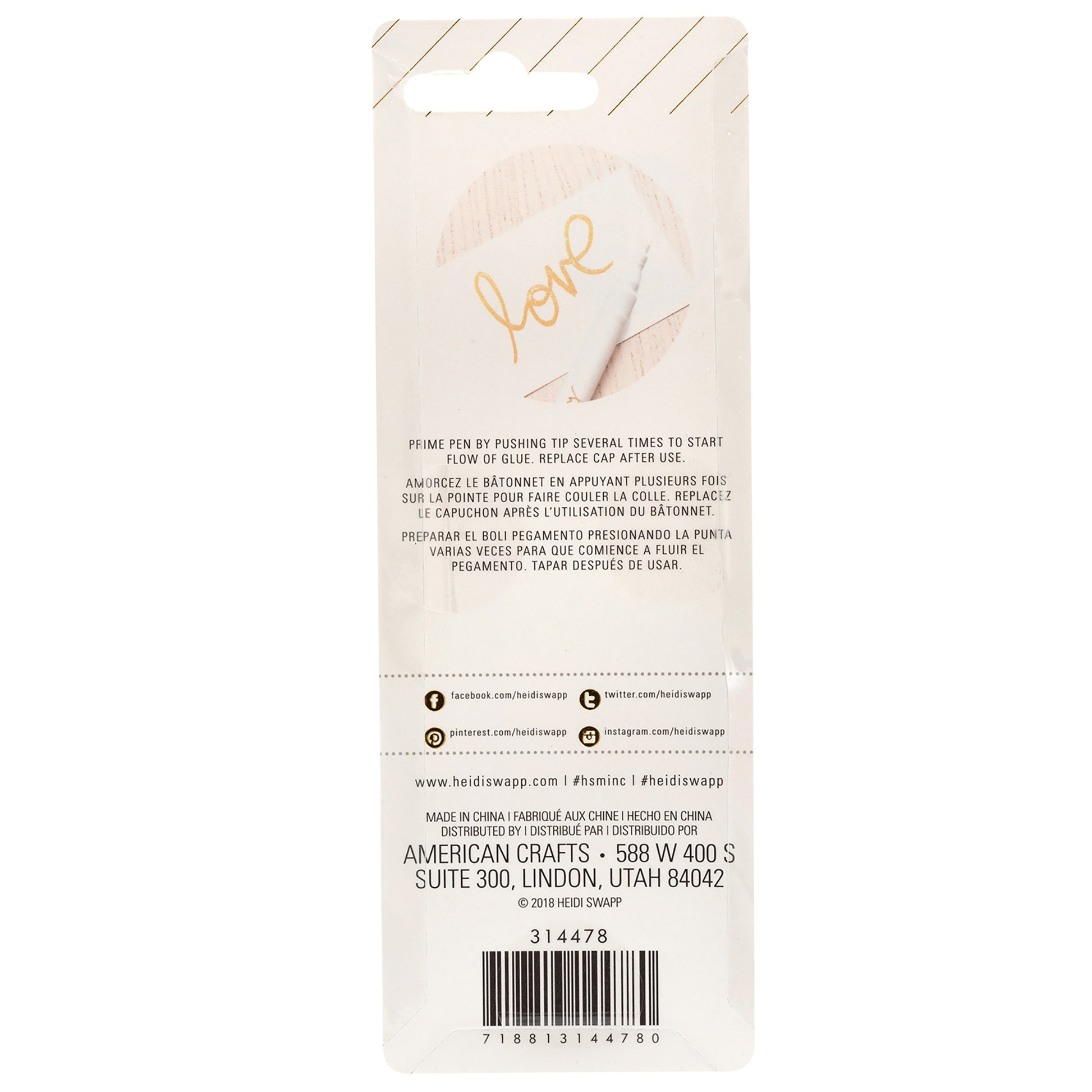 Heidi Swapp Minc Glue Pen - Available in Wide or Fine Tip
