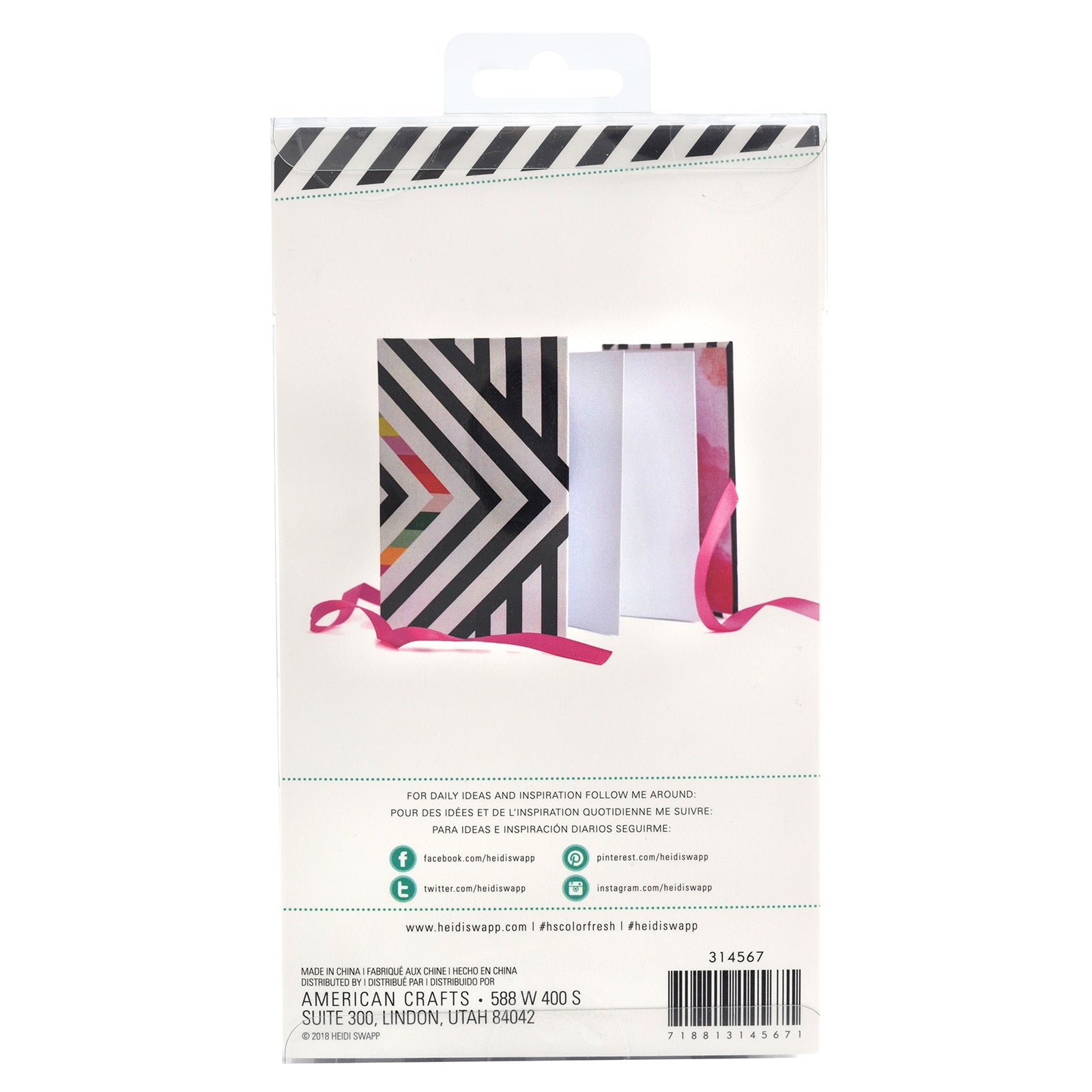 Heidi Swapp Color Fresh Accordion Book
