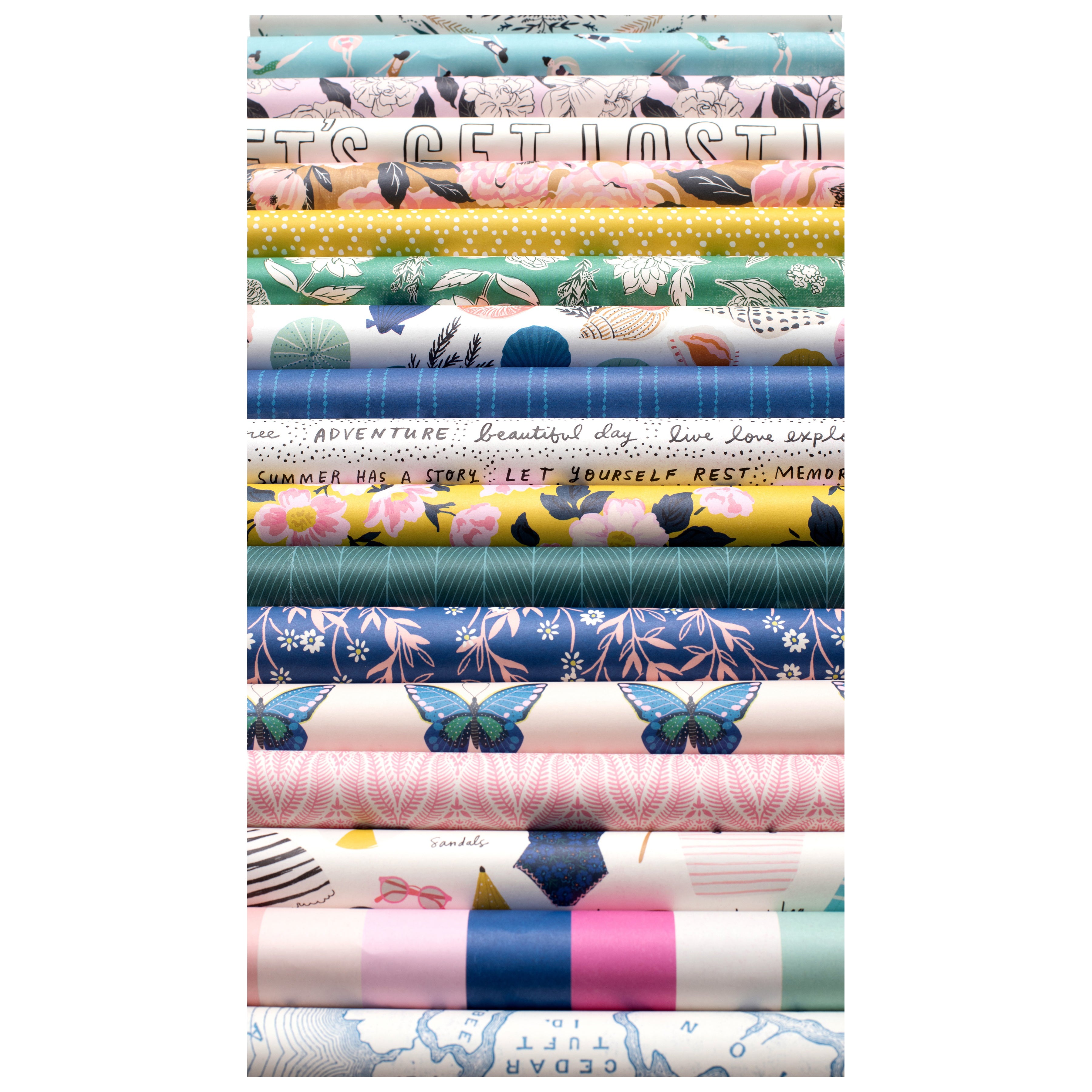 Maggie Holmes Sunny Days 12x12" Double-Sided Cardstock - Apple Blossom, 25 sheets