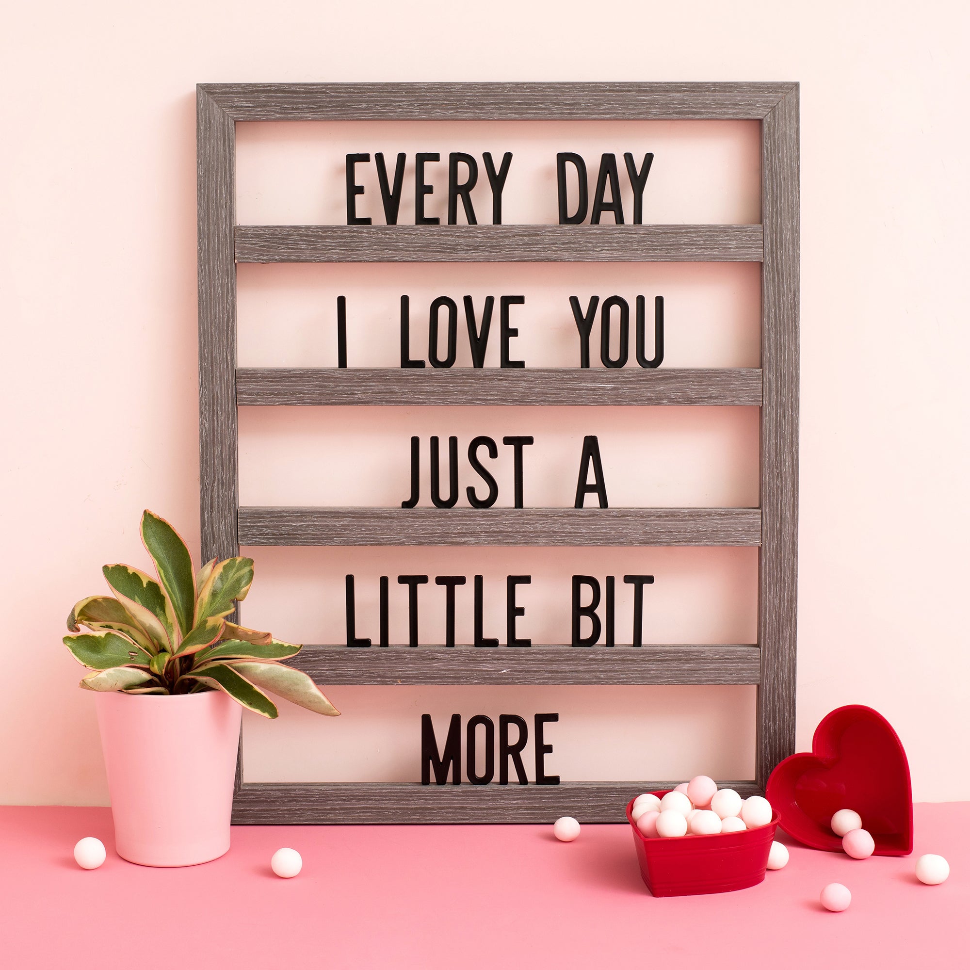 DCWV Backless Letterboard