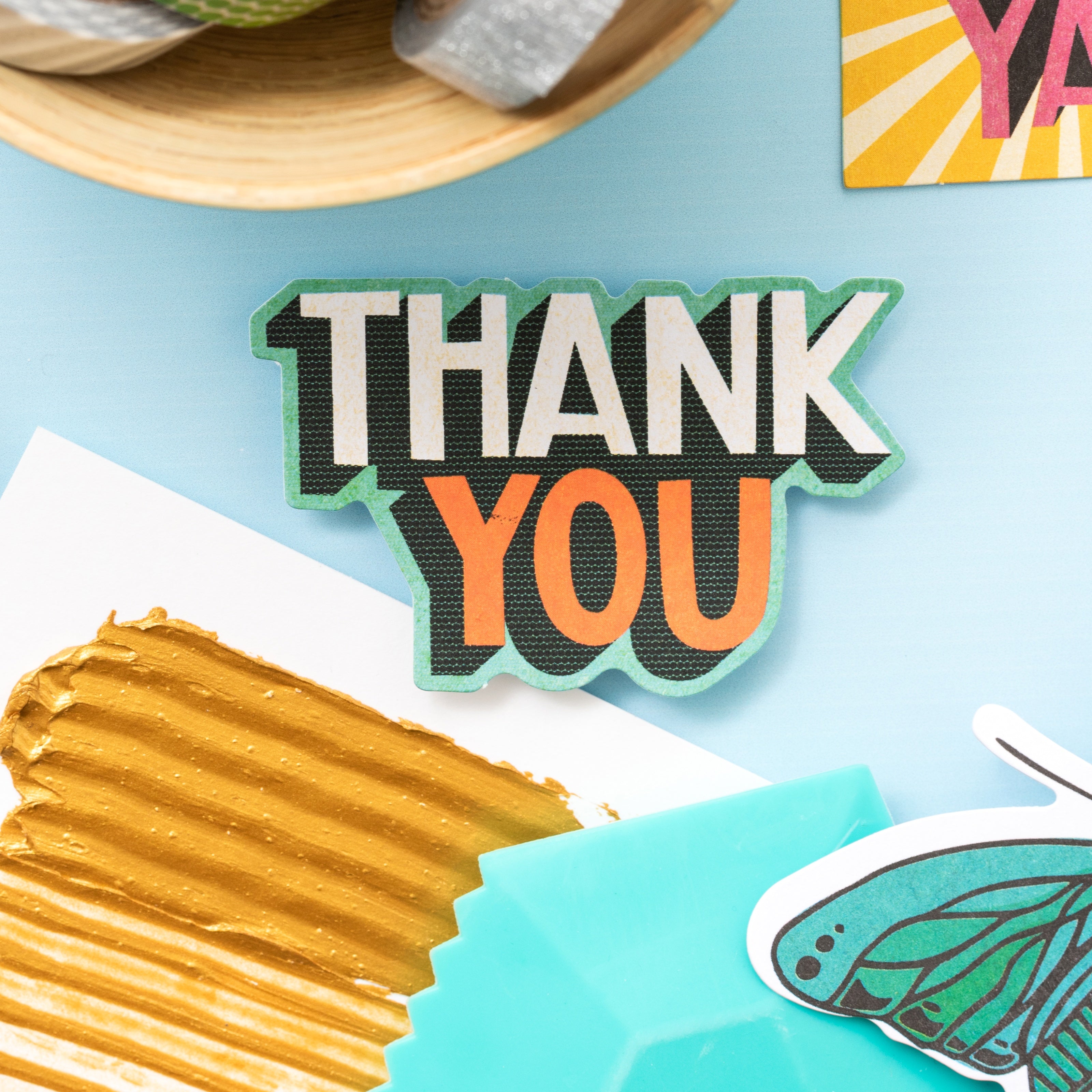 Vicki Boutin Color Kaleidoscope Ephemera Die-Cuts 50 Pack-Cardstock Frames & Journaling