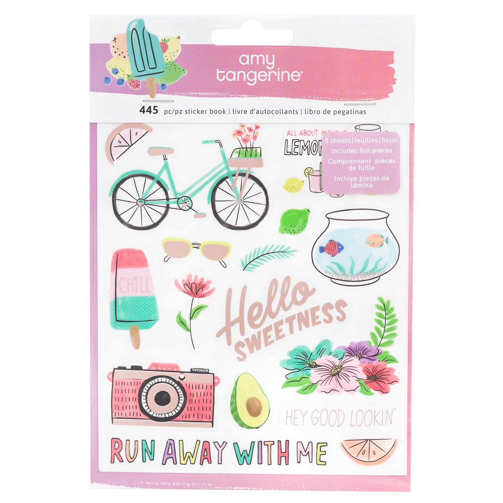 Amy Tangerine Stay Sweet Sticker Book