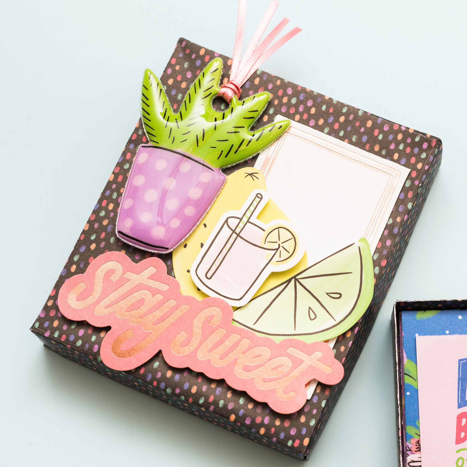 Amy Tangerine Stay Sweet Inflated Ephemera Die-Cuts, 6 pcs