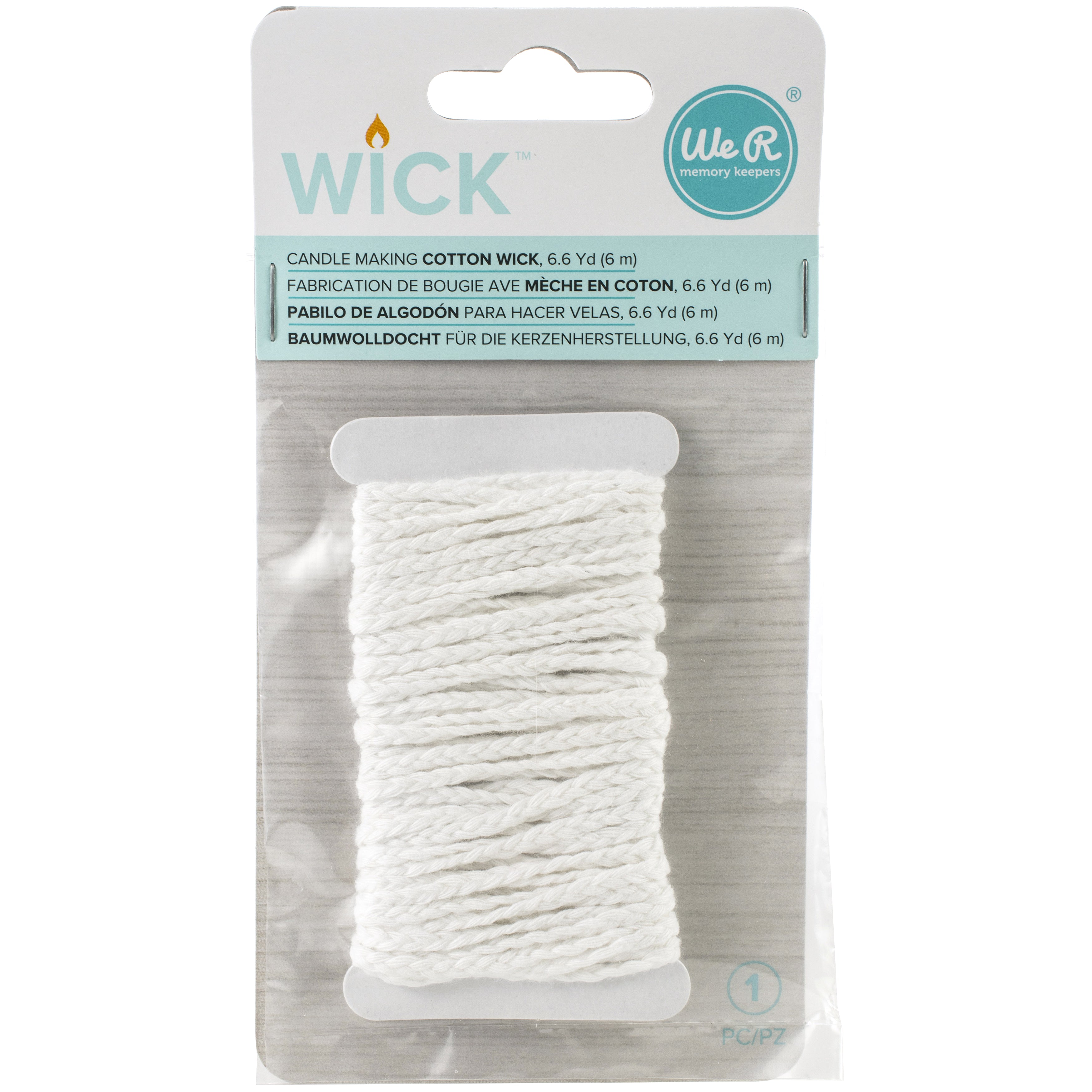 We R Makers Wick Candle Wick 6.6yds - Cotton