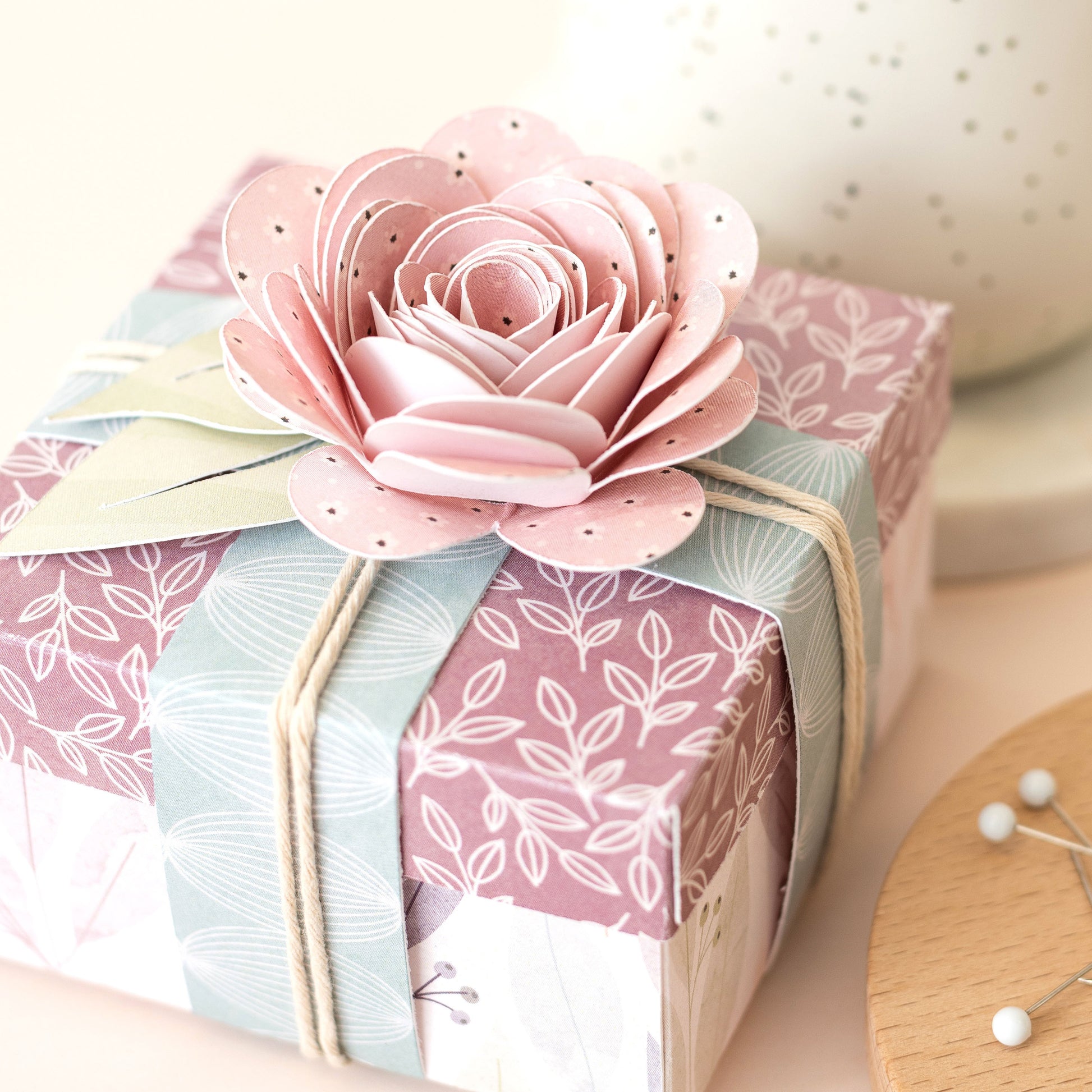 DCWV Double-Sided 12x12" Cardstock Stack - Subtle & Sophisticated, with Gold Foil